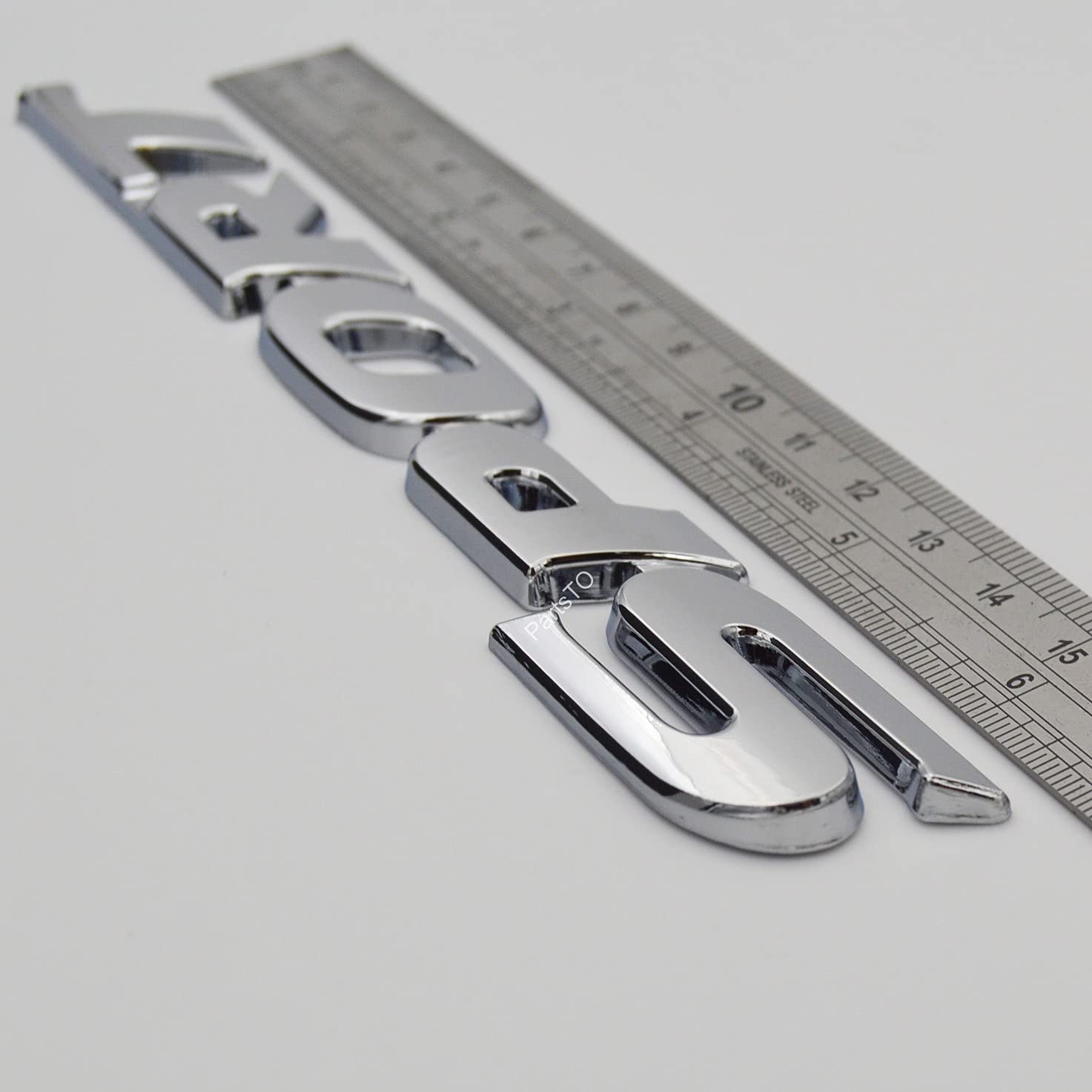 2X Chrome Sport Metal Decal Emblem Badge With Adhesive For Vehicle Universal Fit