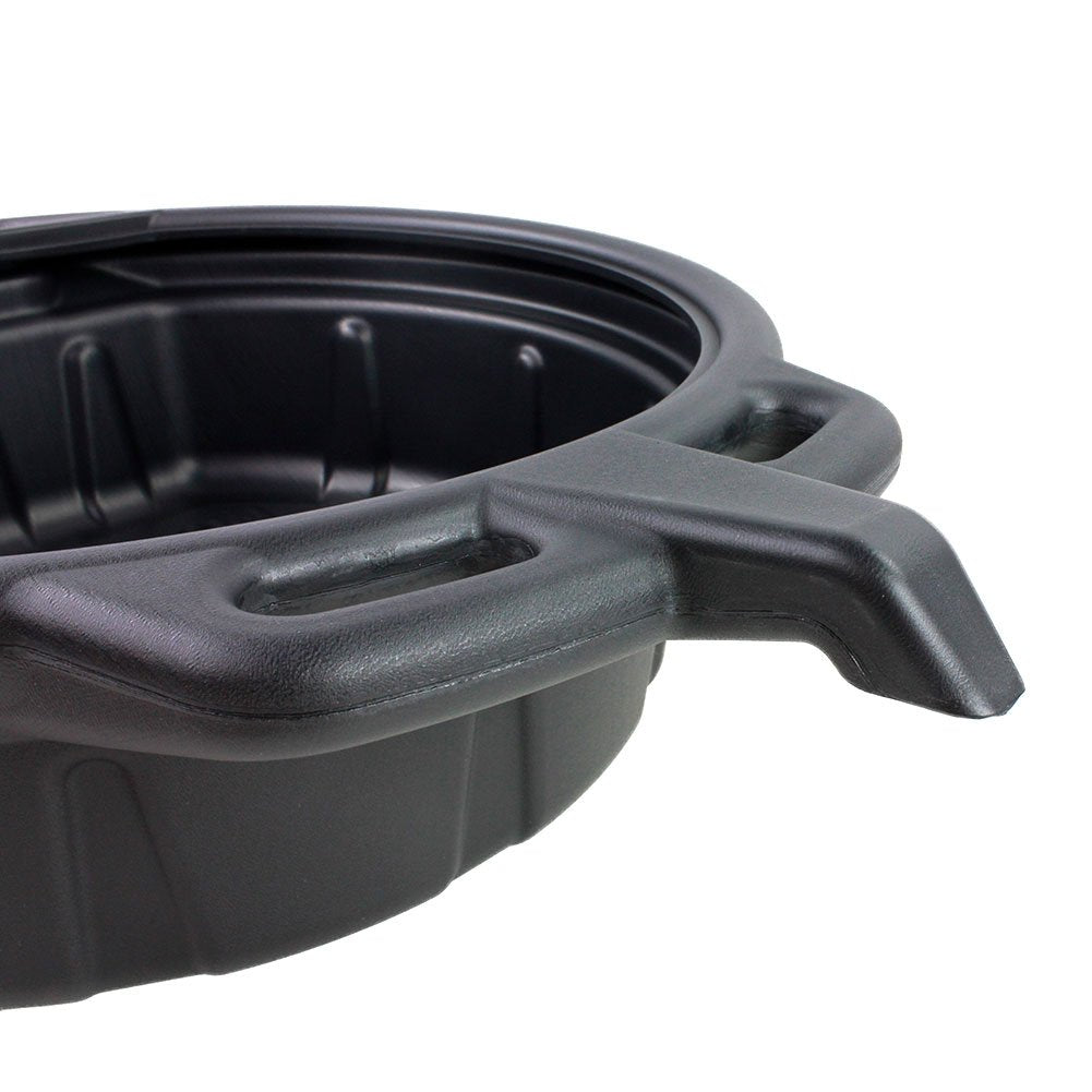 Capri Tools Cp21024 Portable Oil Drain Pan, 2 Gallon, Black