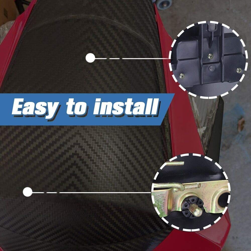 Motorcycle Carbon Pattern Rear Passenger Pillion Solo Fairing Tail Cover Rear Seat Cowl for Su.zuki GSXR600 GSXR750 GSXR GSX-R 6