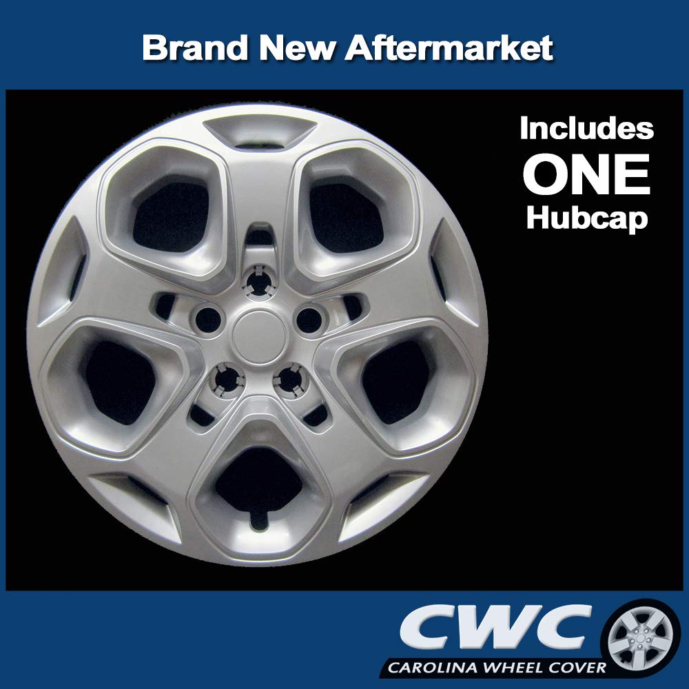 Premium Replica Hubcap, Replacement For Ford Fusion 2010-2012, 17-Inch Wheel Cover (1-Piece)