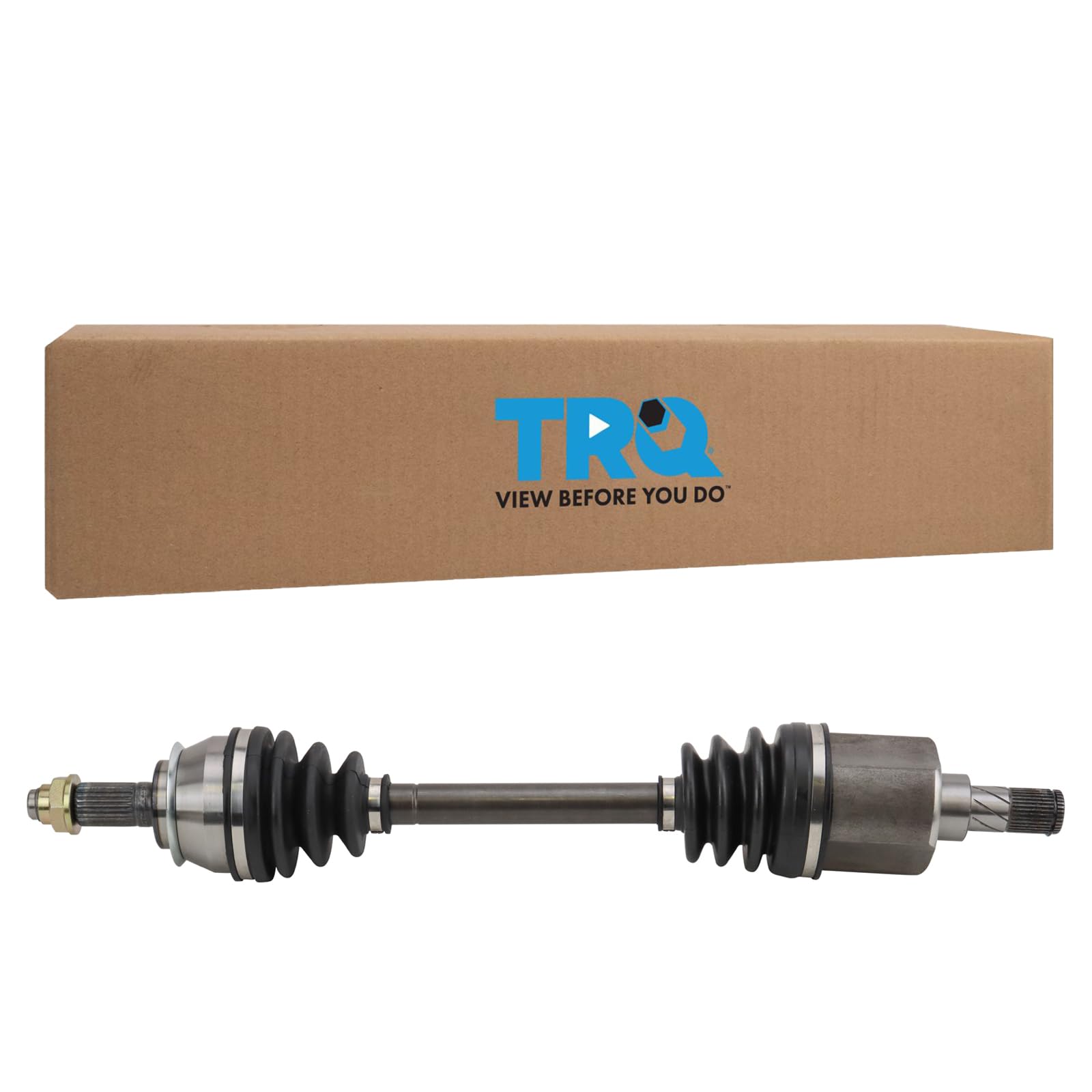 Trq Front Left Cv Axle Shaft Assembly Drivers Side Compatible With 2002-2008 Mini Cooper