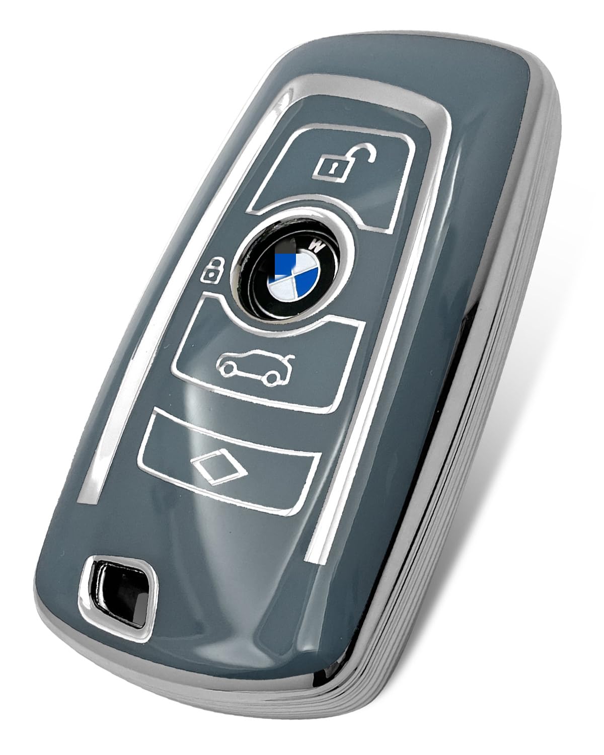 Haoyoumei Suitable For Bmw Key.Advanced Soft Tpu Key Case Is Compatible With 1 X1 X3 2 X4 4 X5 5 X6 M5 6 7 F20 3 Gt3 Gt5 Key 360