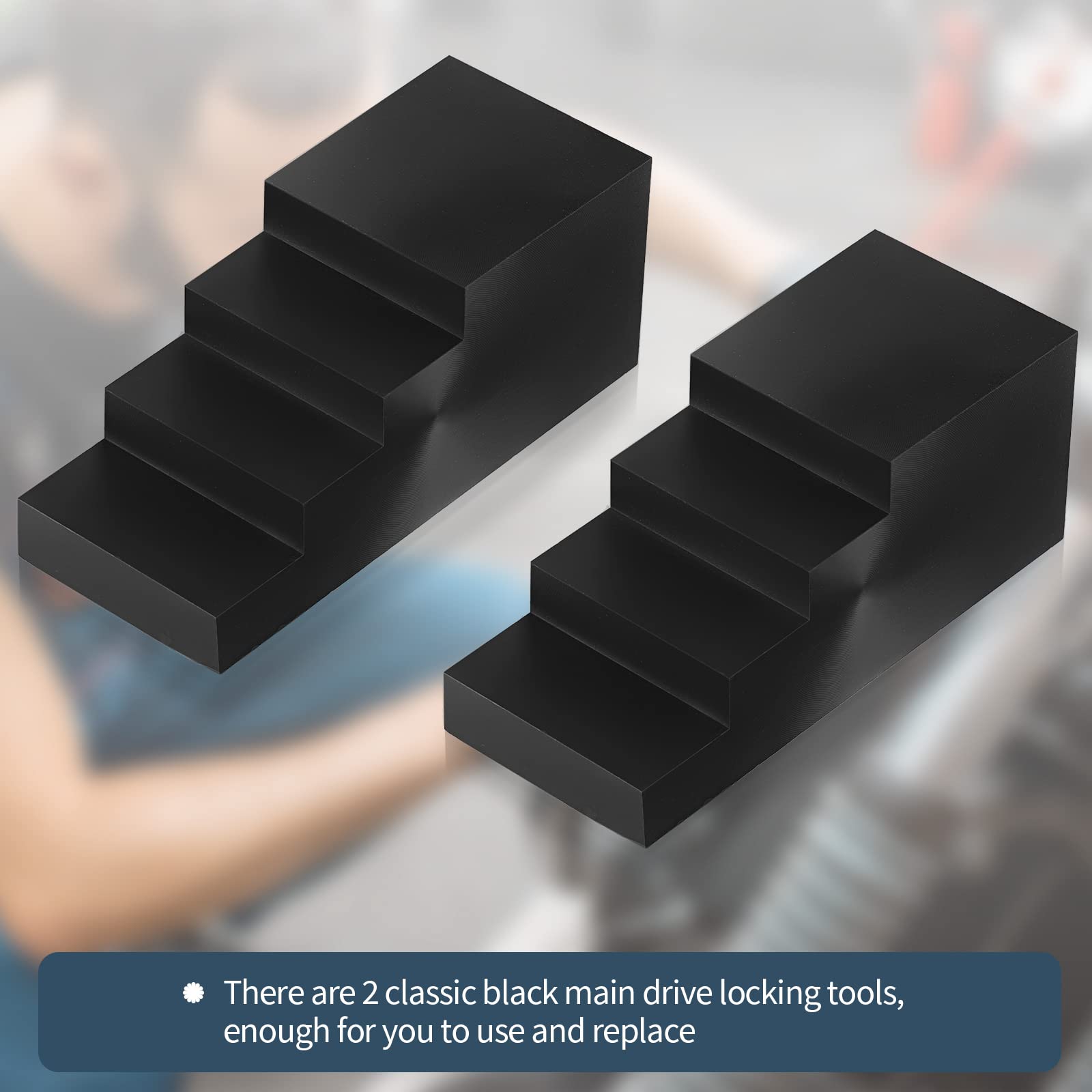 Frienda 2 Pieces Primary Twin Drive Cam Locking Tool In Transmissions Chains Single Locking Tool Universal Polyurethane Compatib