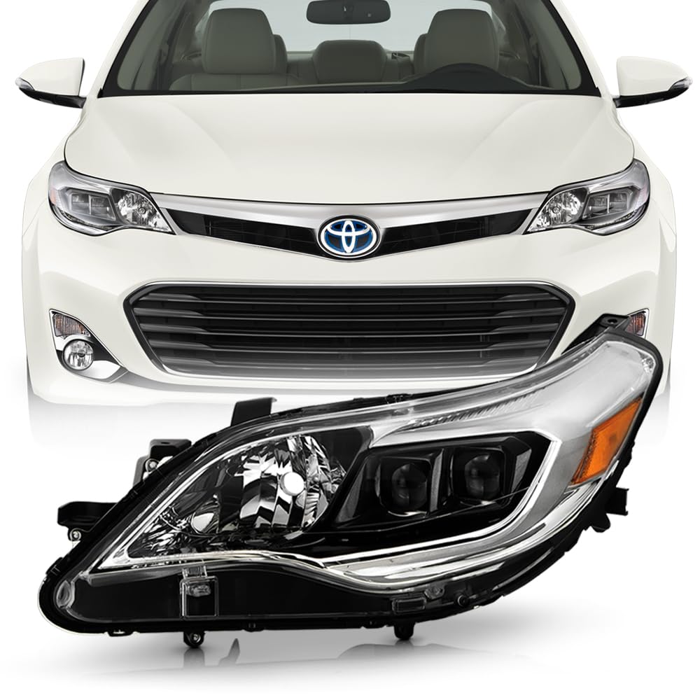 KEEKPO - For 2013 2014 2015 Toyota Avalon Halogen Type Factory Projector Headlight Headlamp Replacement Left Driver Side