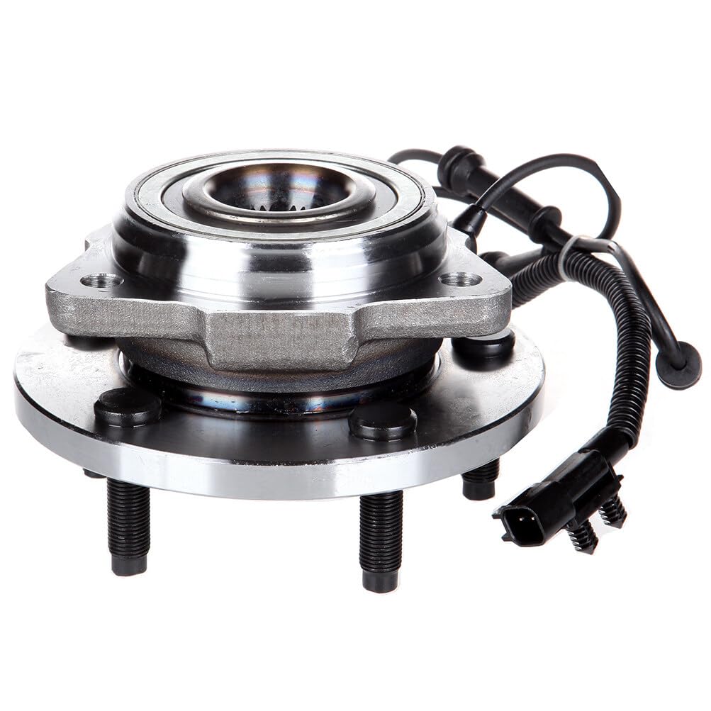 ECCPP Wheel Hub and Bearing Assembly Front 513272 fit for Jeep Wrangler 2007-2016 5 Lugs Wheel Bearing Hubs with ABS 1pc