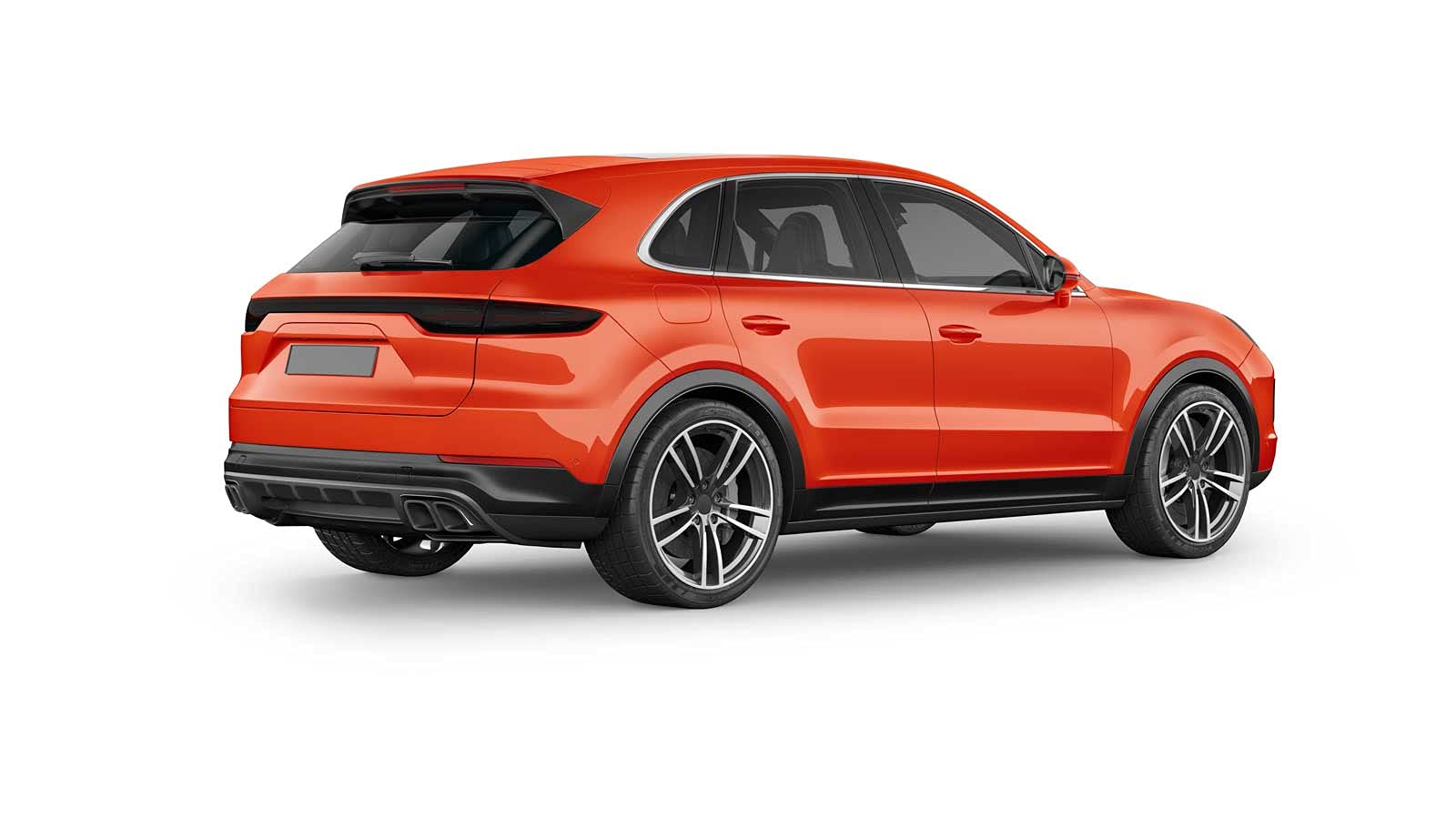 VViViD+ Premium Vinyl Wrap Film (10ft x 5ft, Gloss Arancio Argos Red Orange)