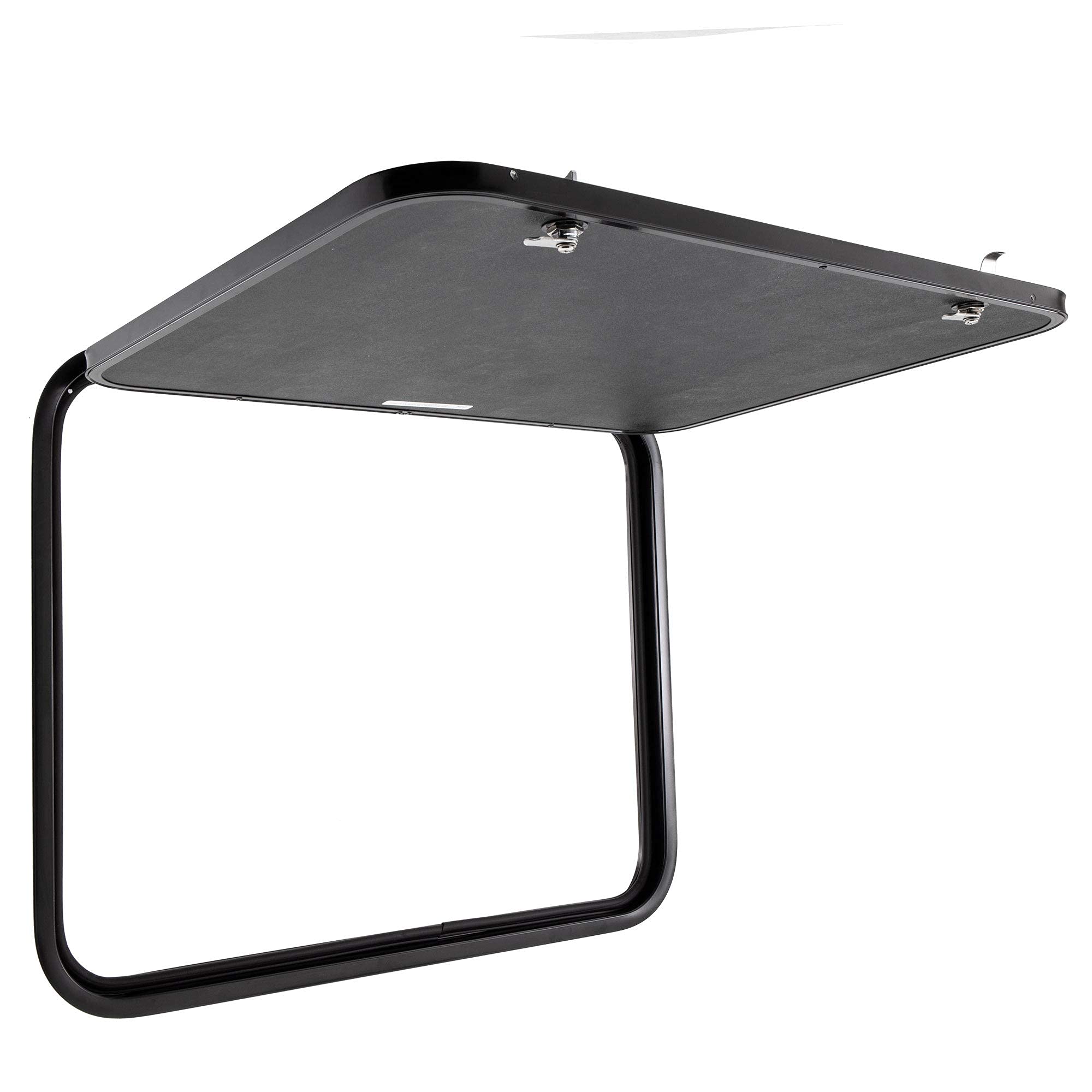 RecPro RV Baggage Door | Rounded Corners | Camper | Compartment Door | Black Fiberglass (30 W x 24 H) | Made in America