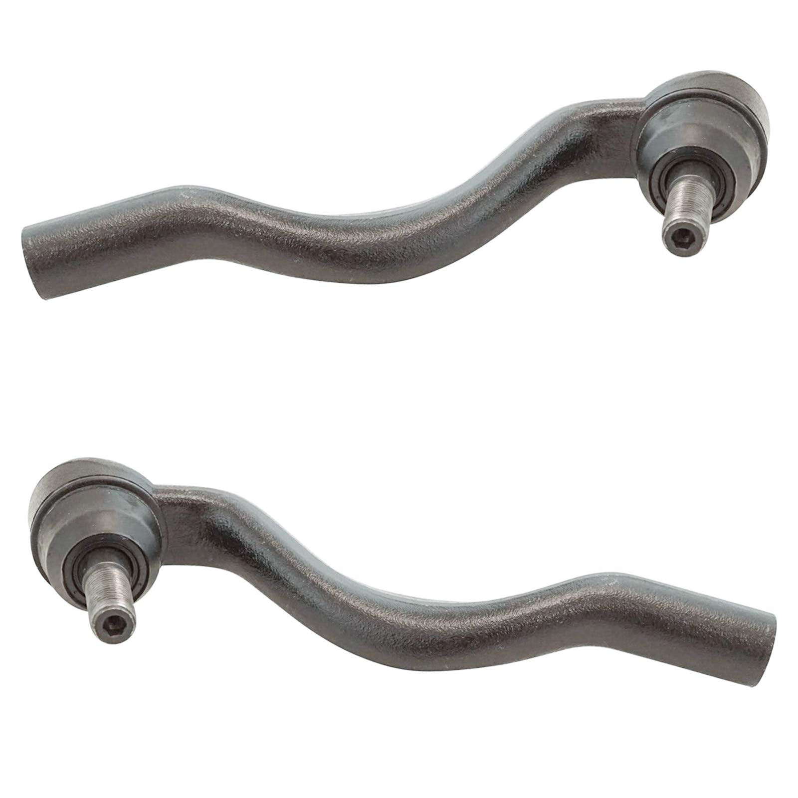 Trq Front Outer Tie Rod Set Compatible With 2011-2015 Dodge Durango Jeep Grand Cherokee