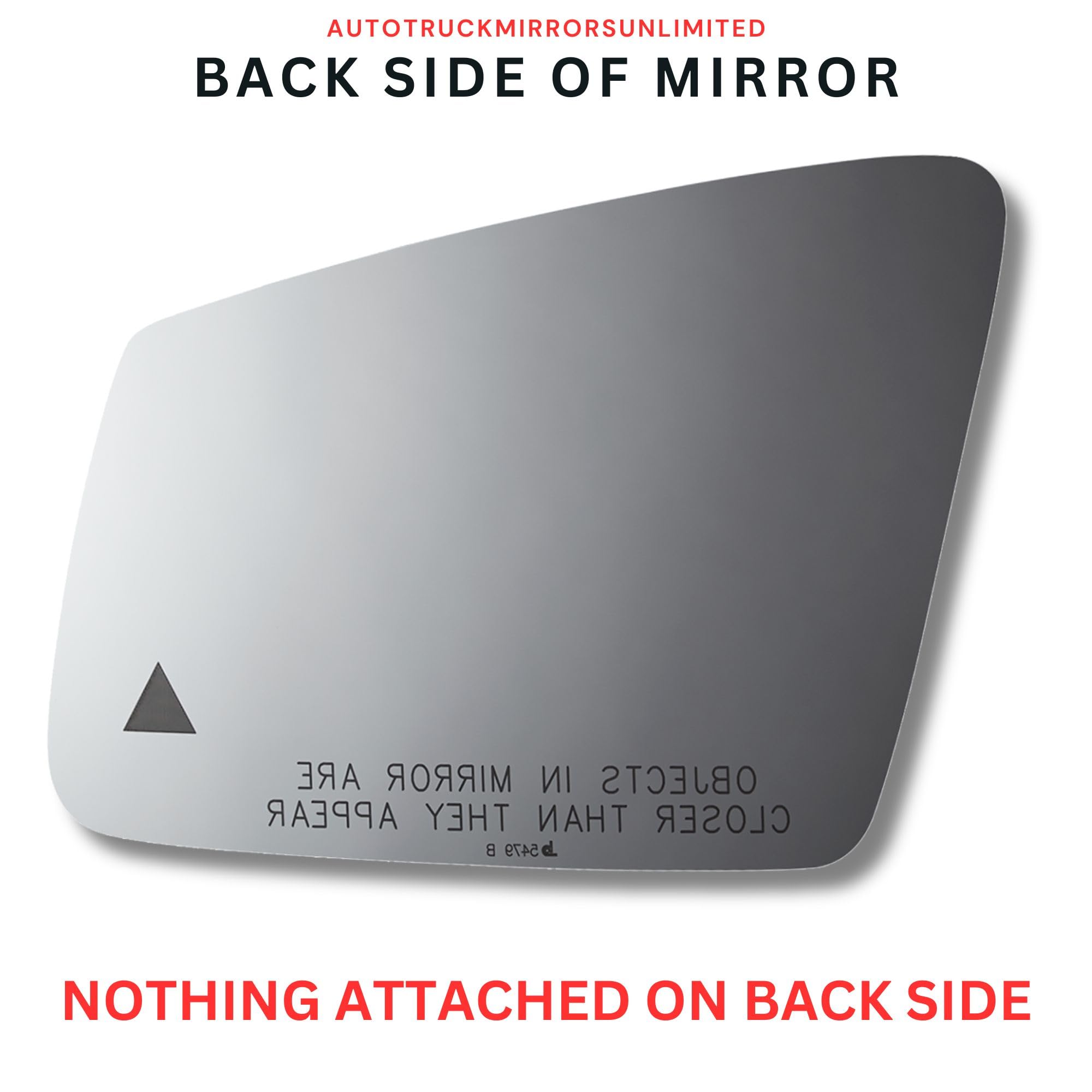 Mirror Glass Replacement + Silicone For 2014-2019 Mercedes-Benz Cla250 Passenger Side - Blind Spot (2015 2016 2017 2018 14 15 16 17 18 19)