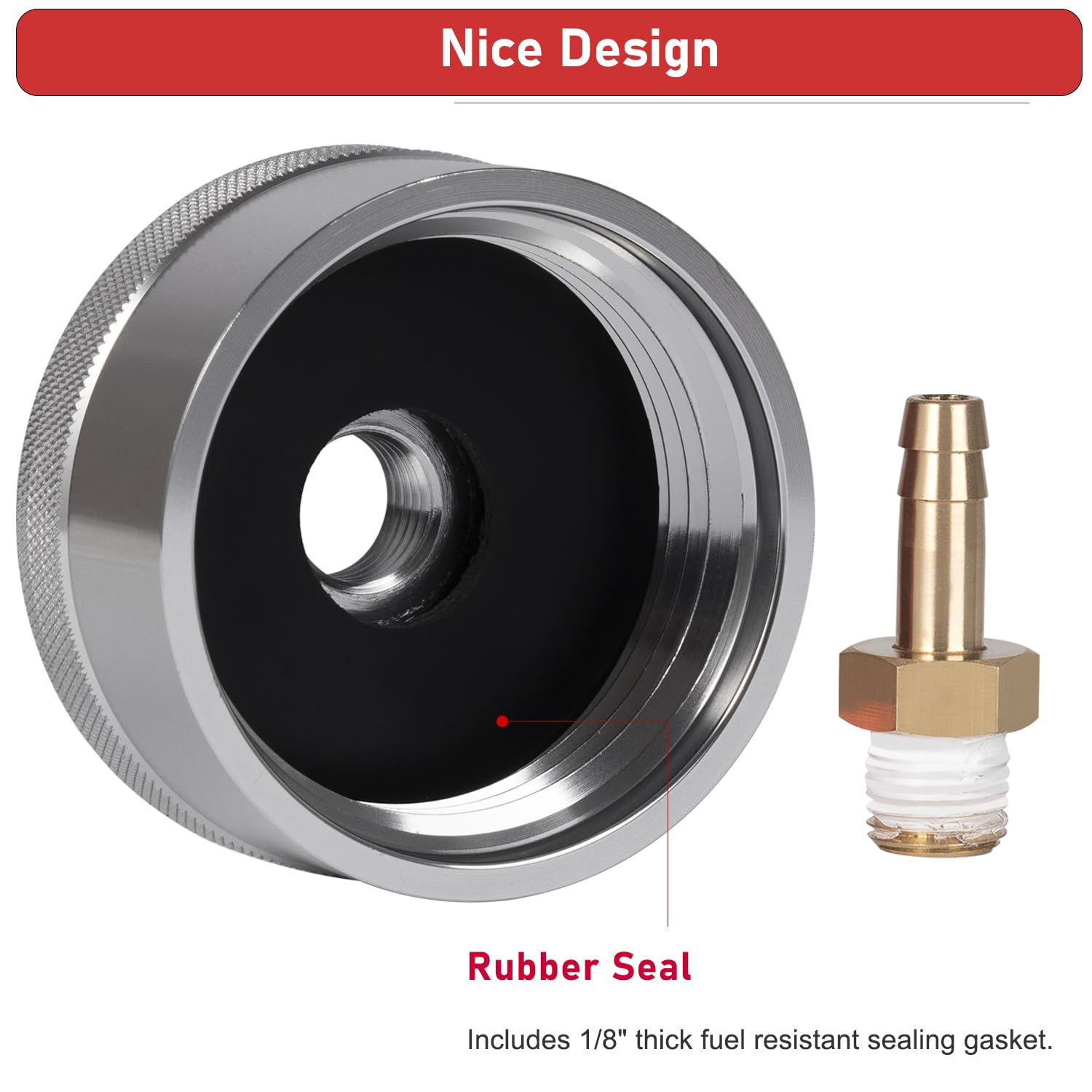 Extended Run Fuel Cap Fits Gas Generator For Yamaha EF2000is, EF1000is, Coleman pm2000i,Powerhorse 2000, Ai power sua2300i