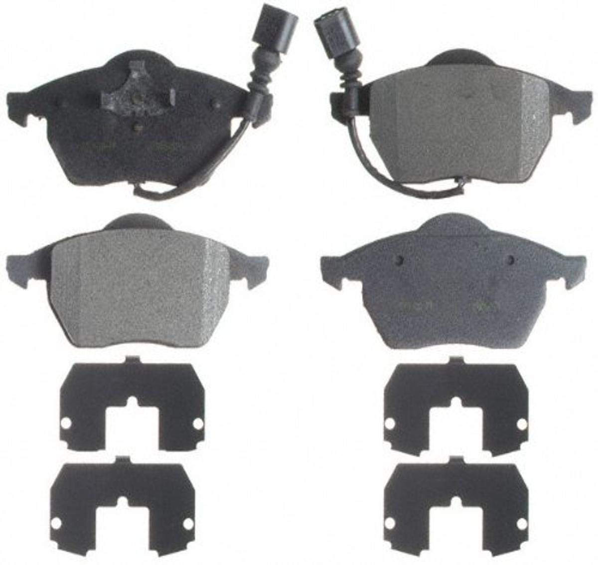 Raybestos Sgd687Am Service Grade Semi-Metallic Disc Brake Pad Set