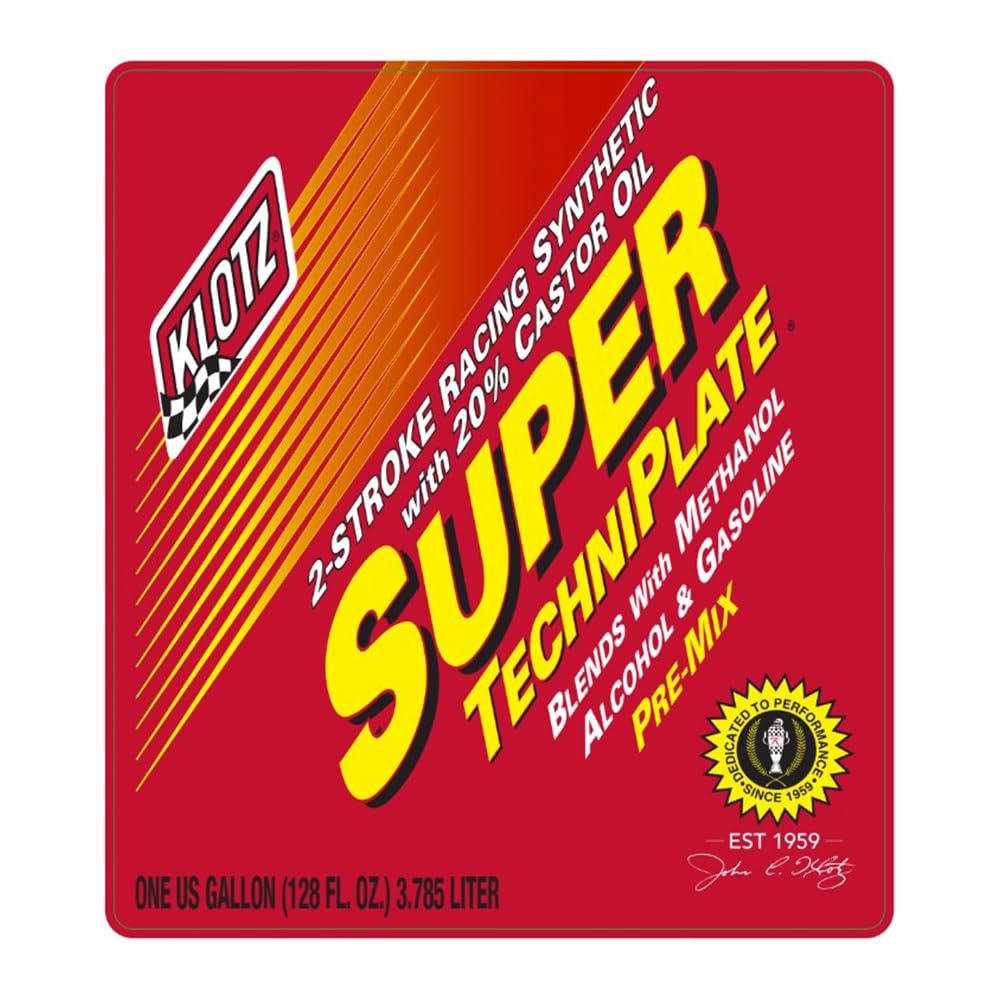 Klotz Super TechniPlate Synthetic Pre-Mix Oil for 2-Stroke Engines - 1 Gallon KL-101