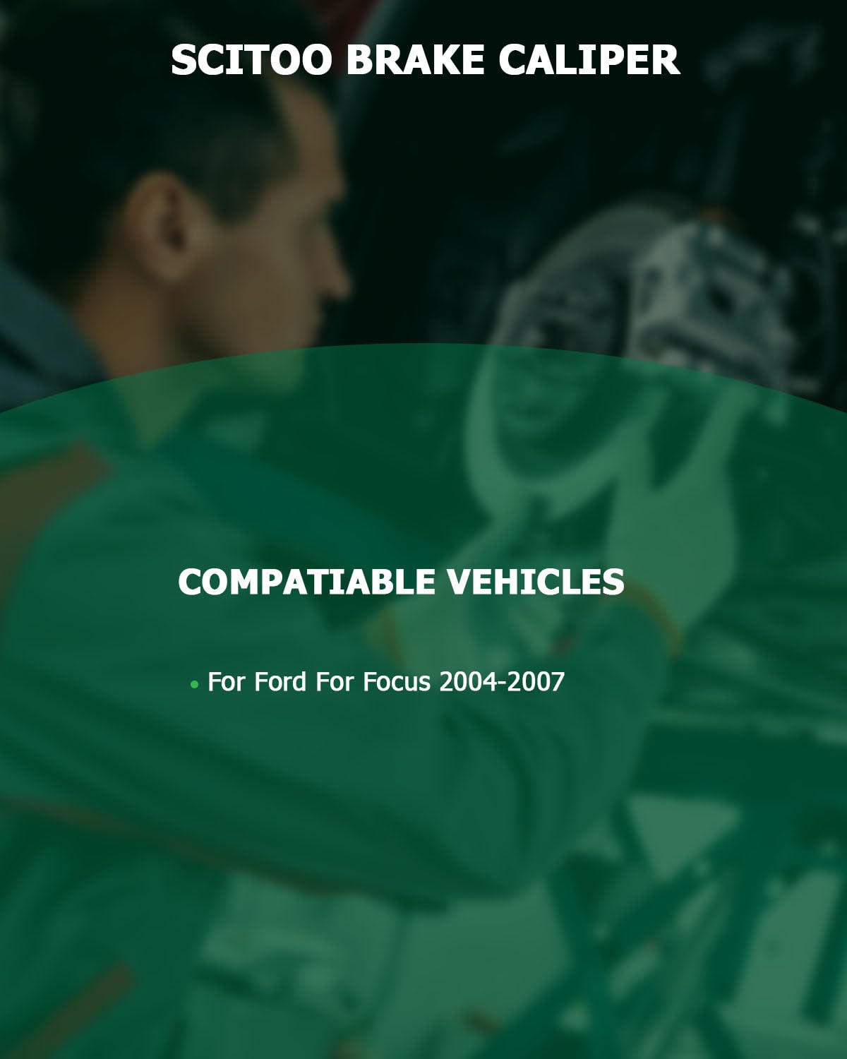 Scitoo Front Left Brake Caliper With Bracket 18B4948 Compatible For Chrysler Aspen 2007-2009 For Dodge For Durango 2007-2009 For