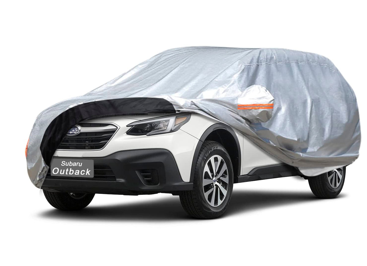Gunhyi Car Cover Custom Fit Subaru Outback (1994-2025) Waterproof For Automobiles, Oxford Sun Rain Dust Snow Protection (Ships F