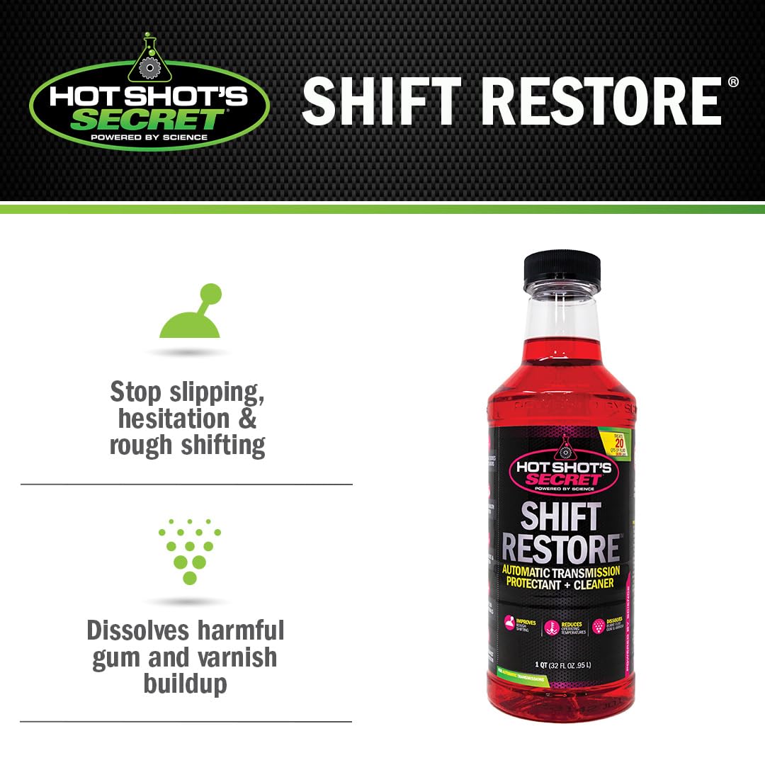 Hot Shot'S Secret - Hsstse32Z Shift Restore Automatic Transmission Additive 32 Fluid Ounce Bottle