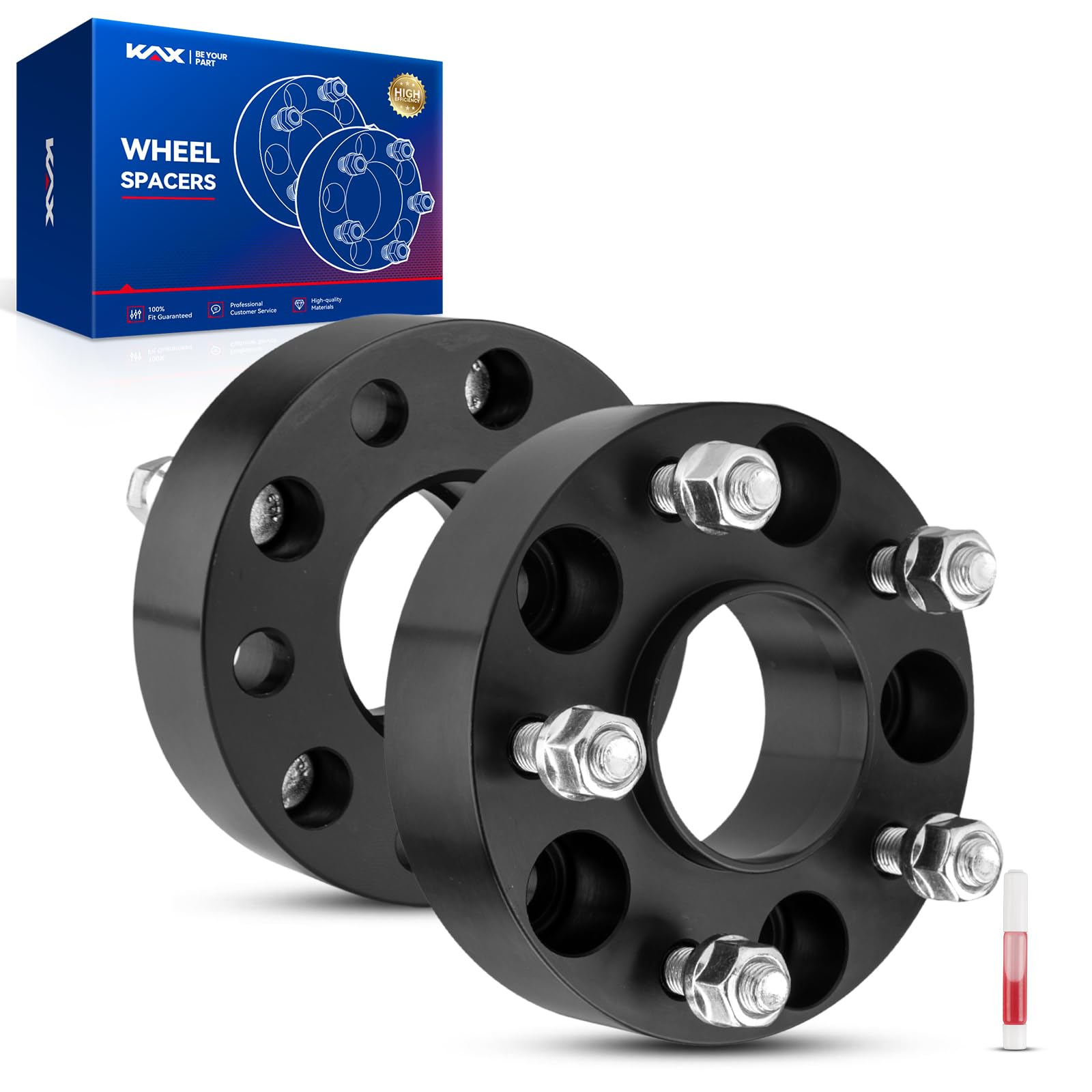Kax 5X4.75 Wheel Spacers,1.5 Inch 5 Lug Hub Centric Wheel Spacers Fit For Corvette, Blazer, S10, Camaro, Firebird, Sonoma, Brava