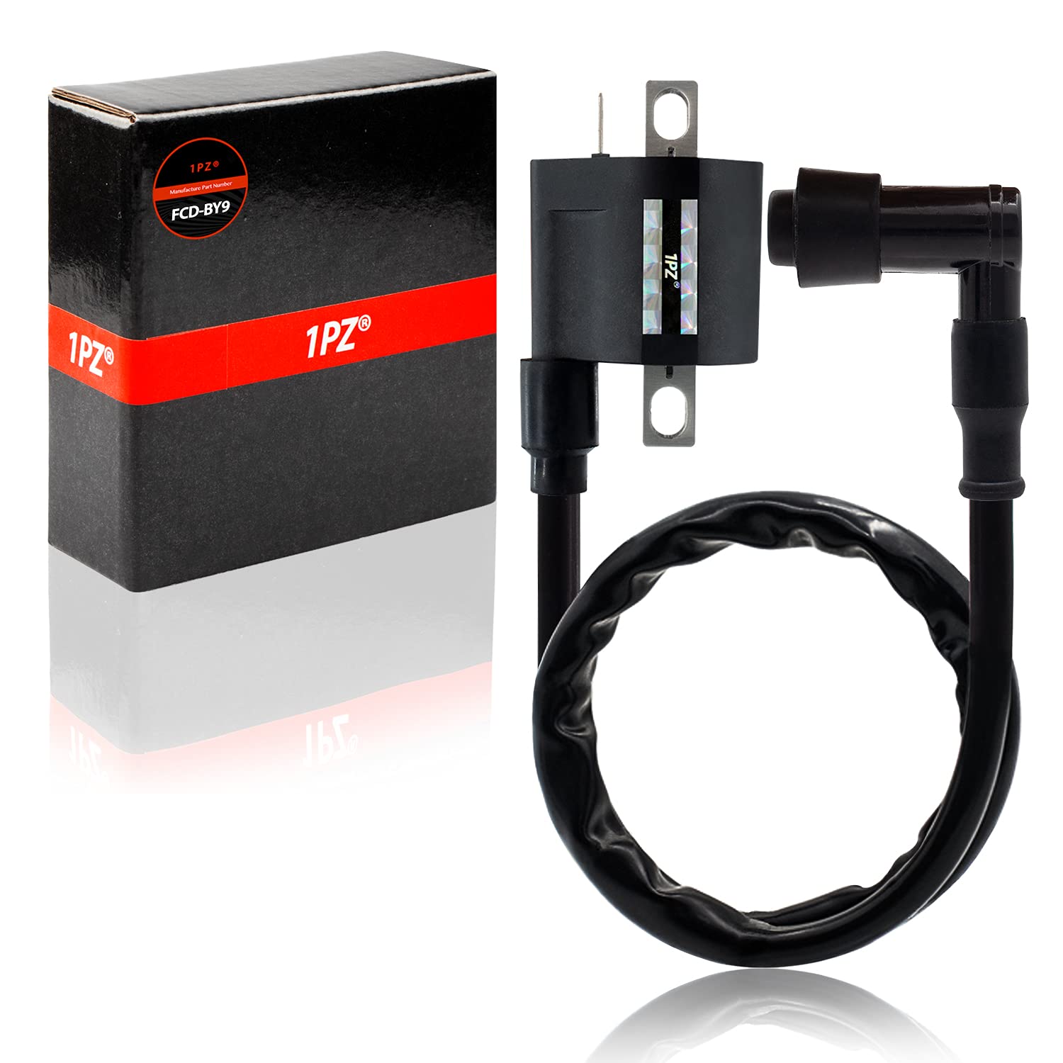 1Pz P80-Cw1 Ignition Coil Spark Plug Wire Replacement For Yamaha Y-Zinger Pw50 Pw 50 Pw80 Pw 80 1981-2021