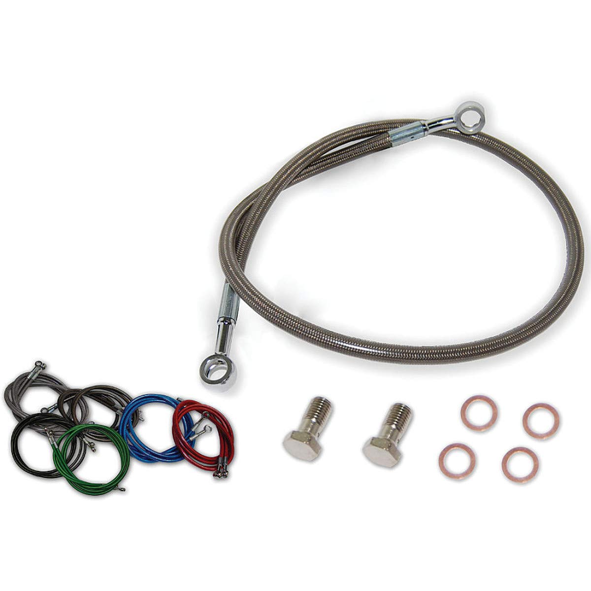 Streamline Rear Brake Line (+4') (Clear) Compatible With 87-06 Yamaha Banshee