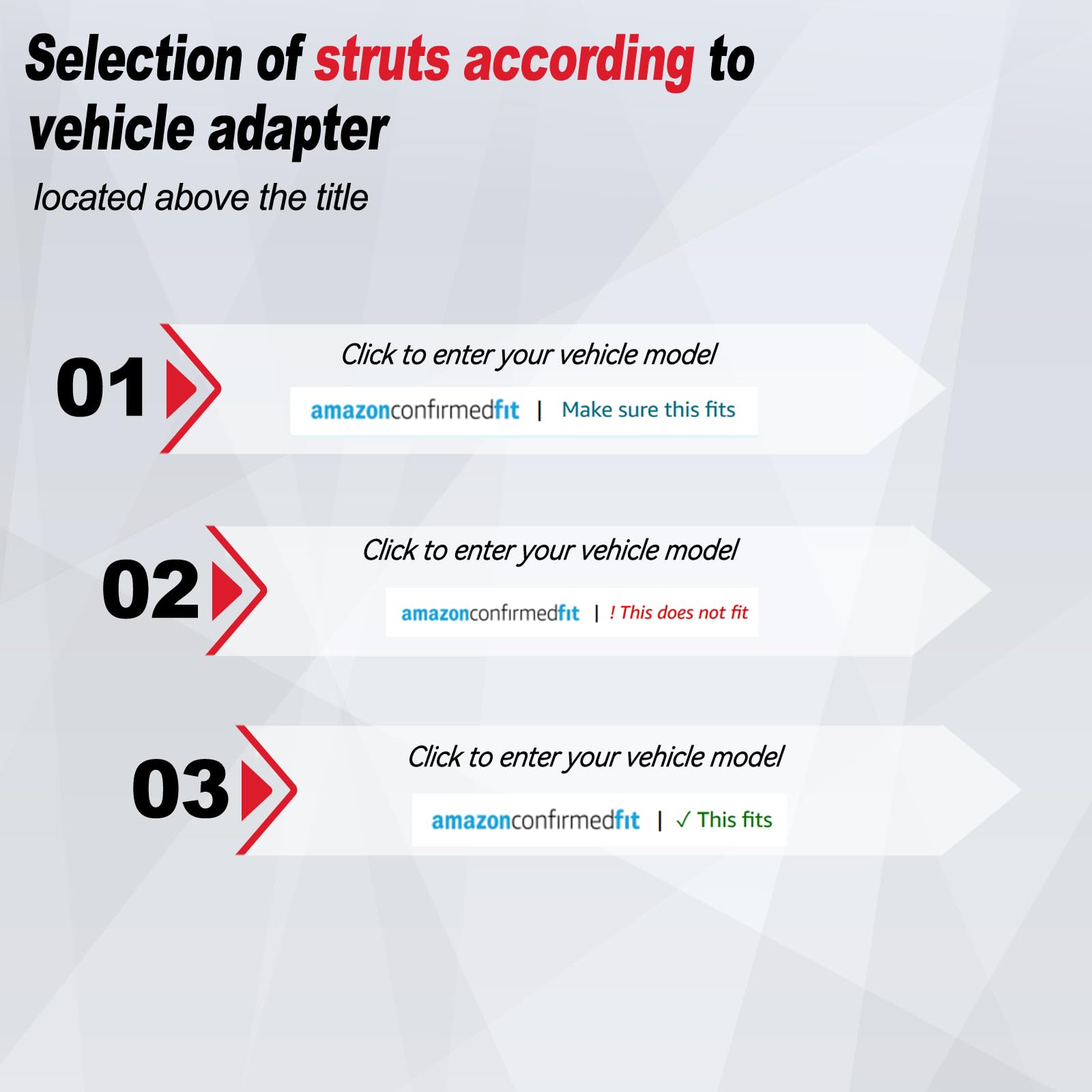 Vepagoo 6602 Rear Window Glass Struts For 2006-2010 Jeep Wrangler, Gas Struts For 2006 Jeep Wrangler 65Th Anniversary Edition Sp