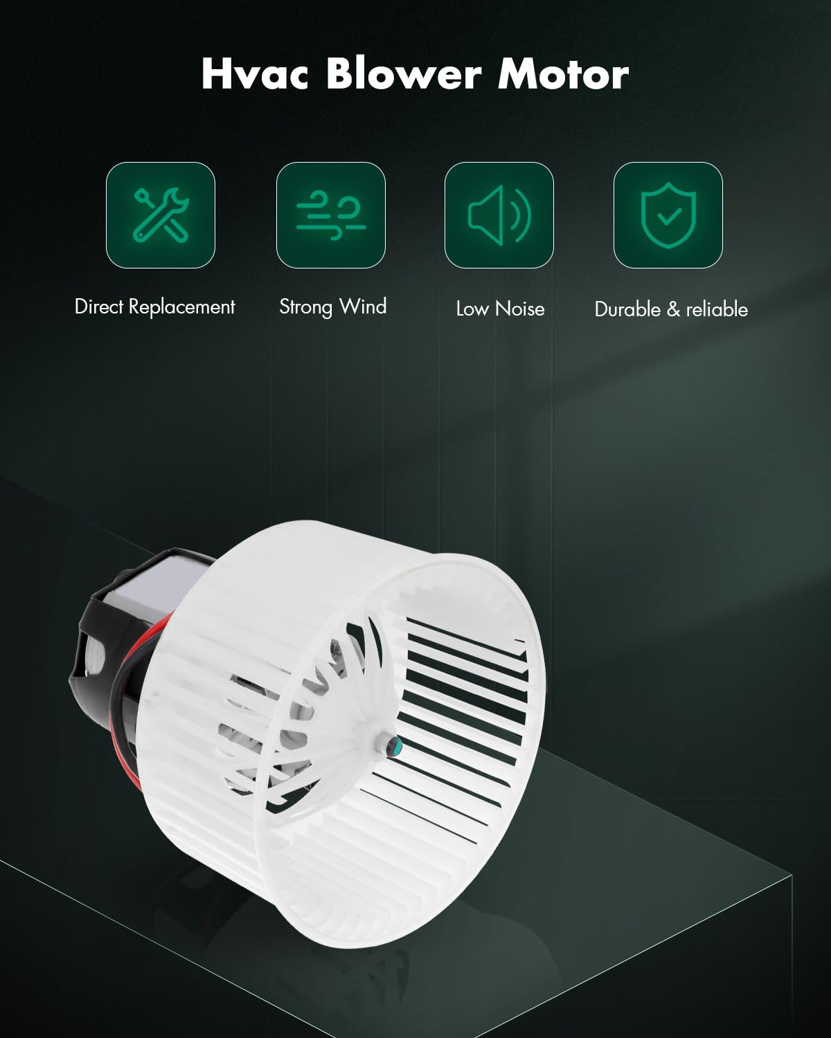 Scitoo 700294 Front Hvac Blower Motor With Fan Cage For Bmw 2009-2019