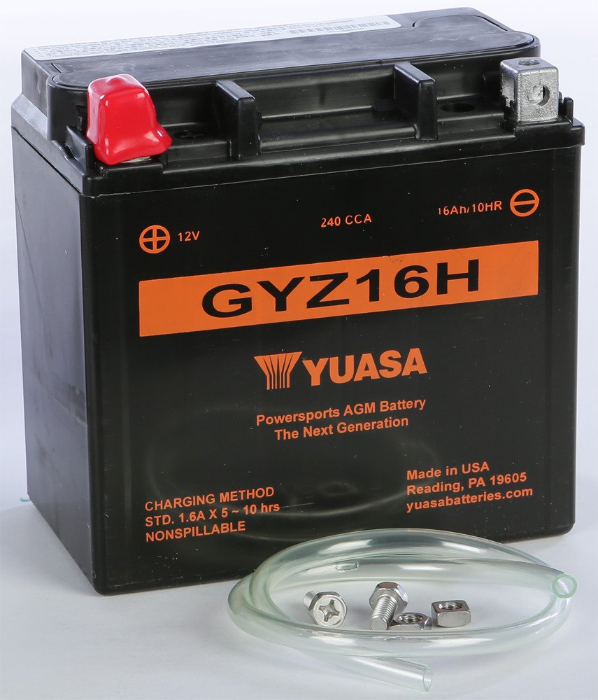 Yuasa Yuam716Gh Gyz16H Factory Activated Gyz H Series Agm Battery