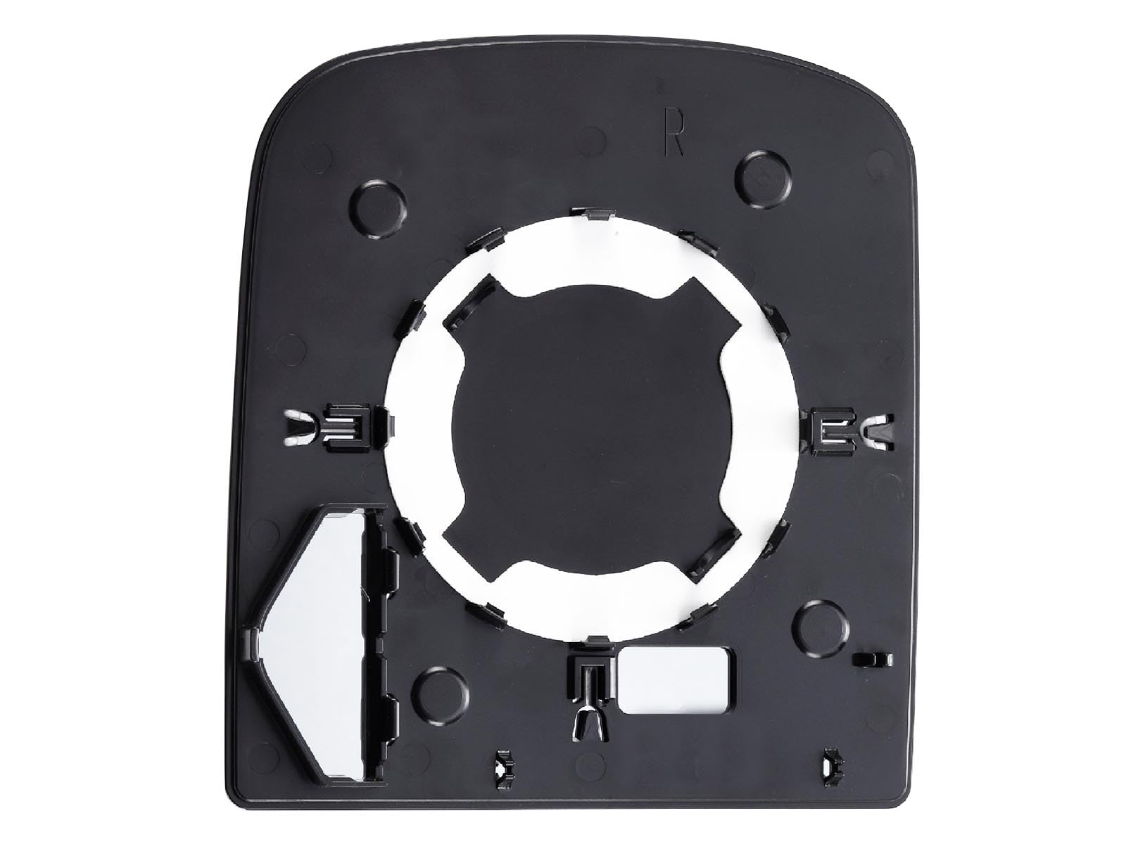 Apa Replacement For Exterior Tow Mirror Glass Upper Part Non-Heated For 2007-2019 Gm Truck Pickup Suv Silverado Sierra Tahoe Yukon Passenger Right Side 15933016 Gm1325141