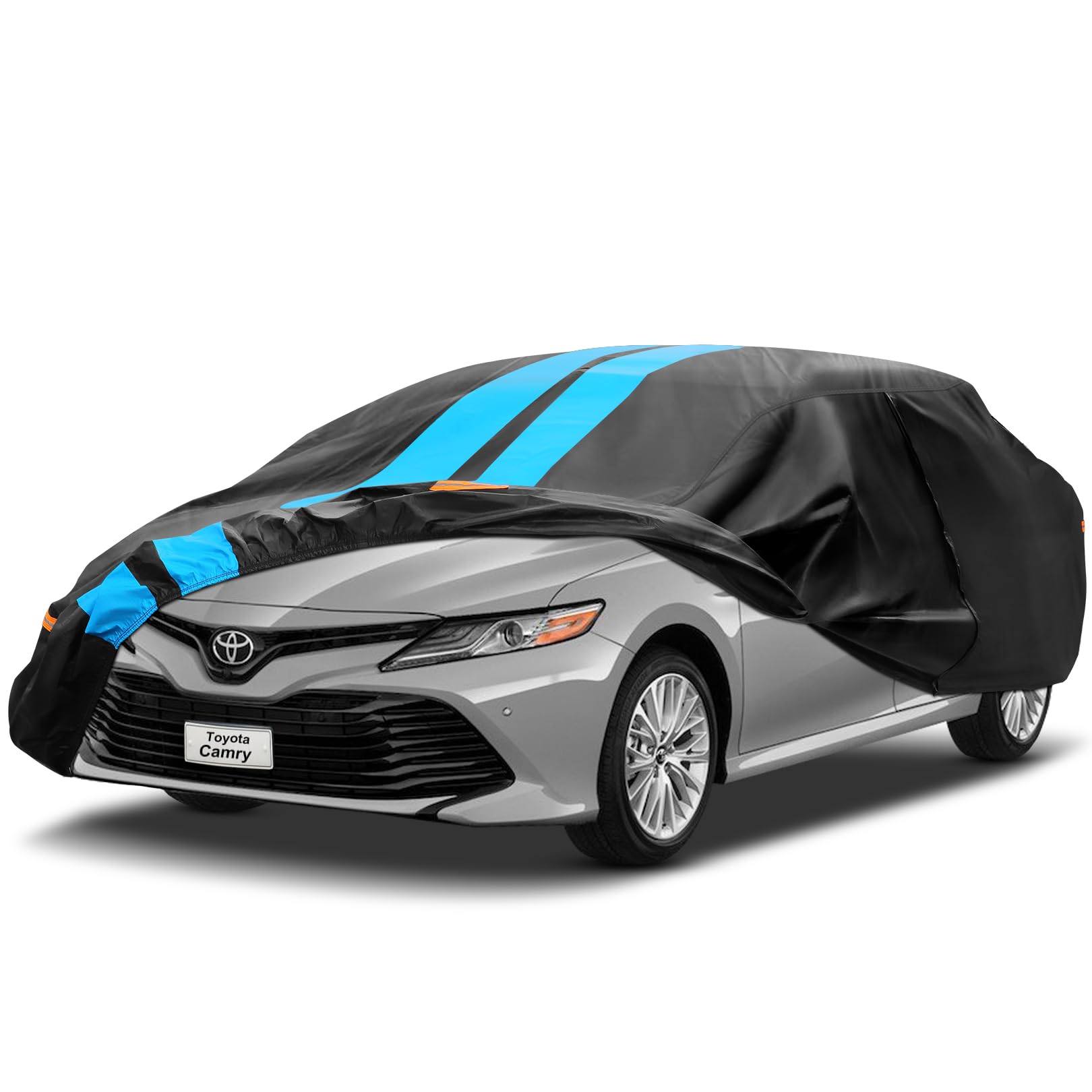 Sailnovo Toyota Camry Car Cover Custom Fit For Toyota Camry 1996-2024 Car Cover Waterproof All Weather Rain Snowproof Uv Protect