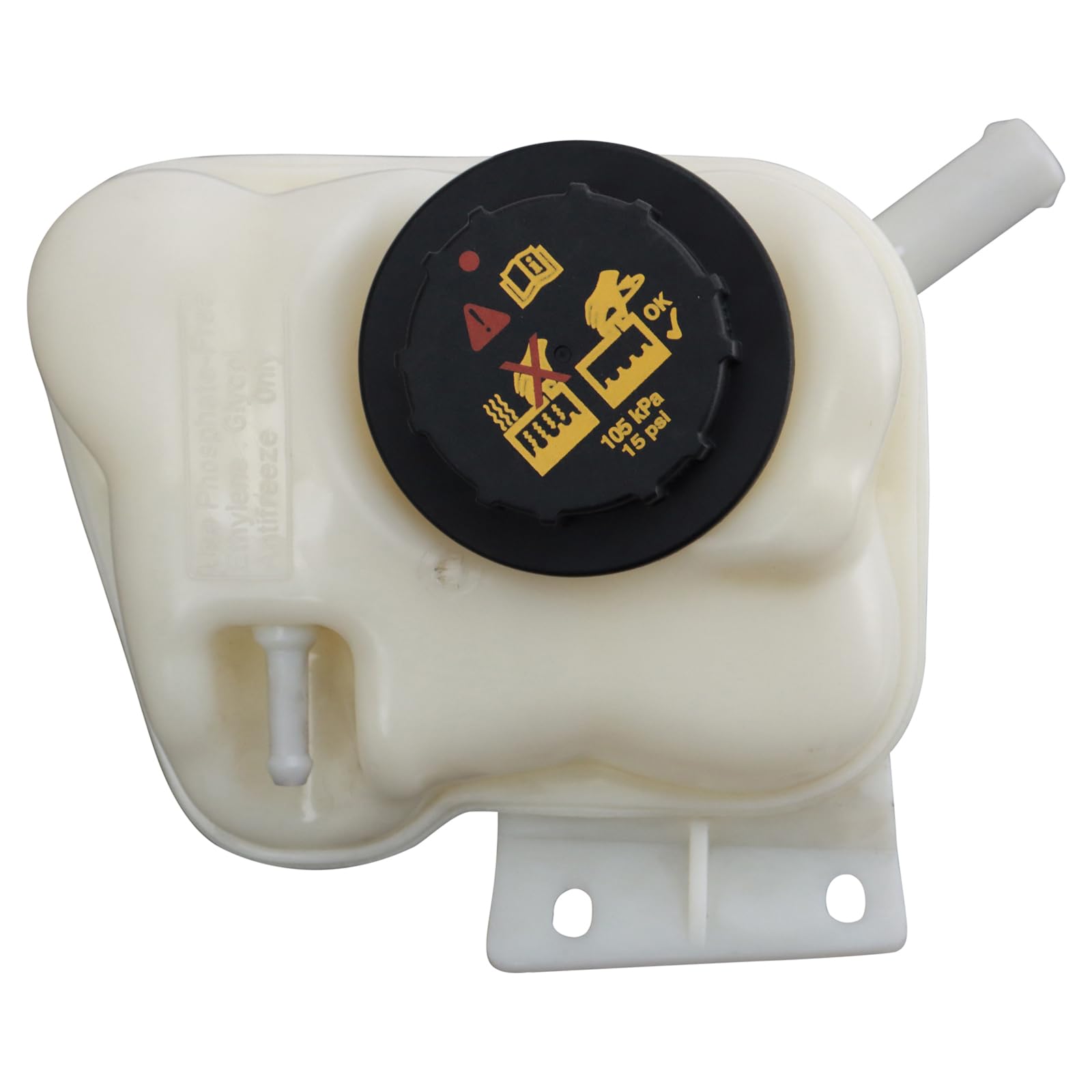 Trq Radiator Coolant Reservoir Expansion Tank Overflow Bottle Compatible With 1991-1992 Saturn Sc 1993-2002 Sc1 Sc2 1991-2002 Sl
