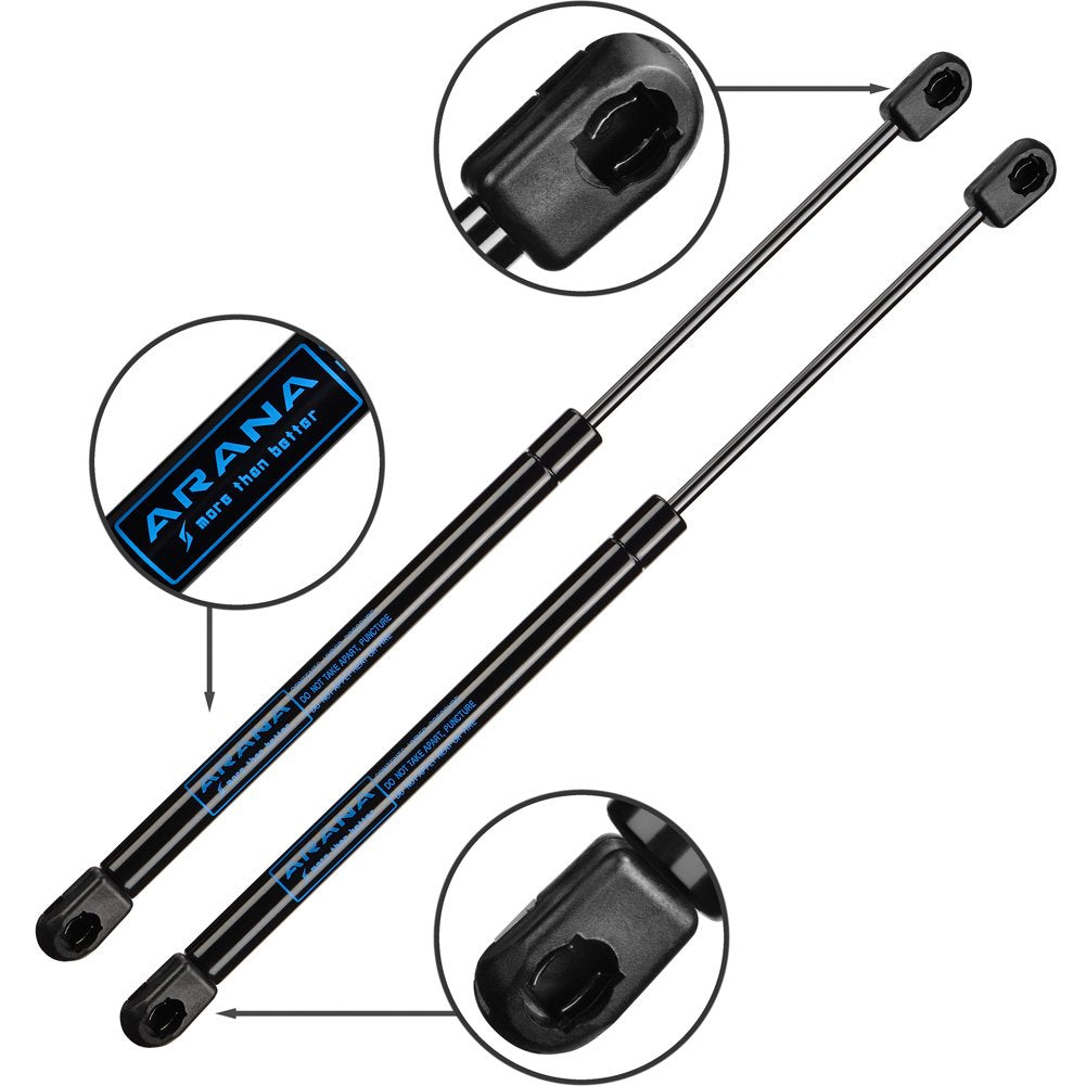 Arana Gas Struts Lift Support 15 Inch 35 Lbs, 4419 Gas Shocks Lift Lid, 15 '' Gas Springs For Boat Hatch Toolbox Snugtop Camper
