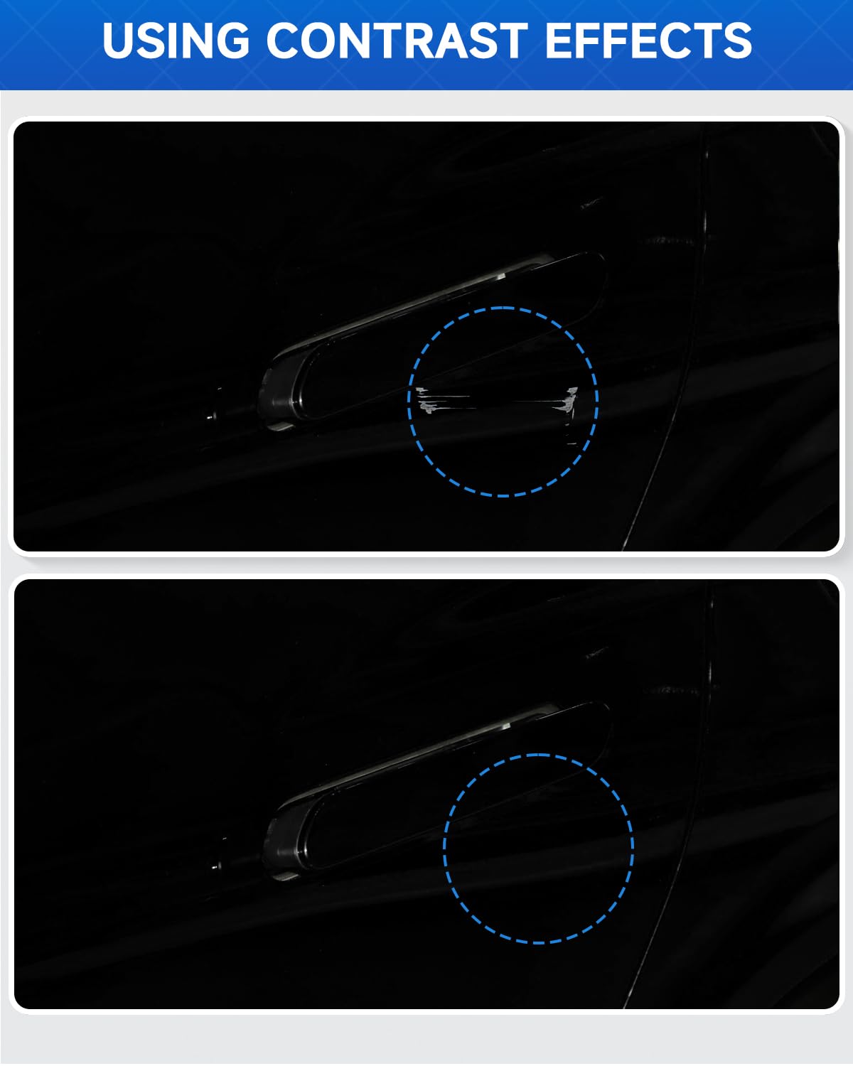 HX Antimatter Blue Metallic Touch Up Paint Compatible with Ford Exact Match Touch Up Paint Car Scratch Repair