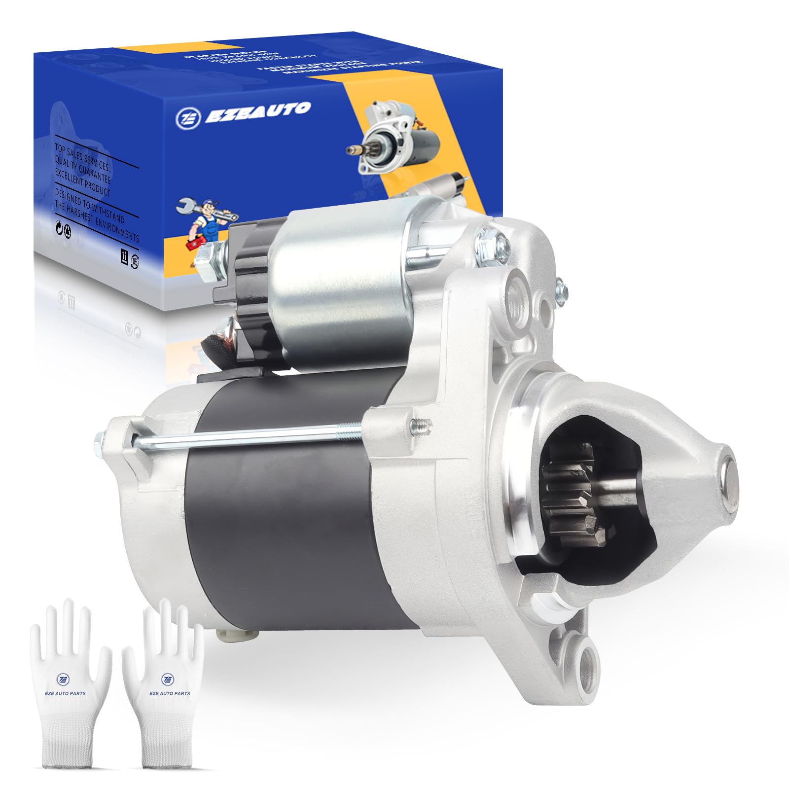 Ezexpreze New Starter Compatible with Honda GX630, GX630H, GX630R, GX630RH, GX660, GX660R, GX660RH, GX690, V-Twin Engine 2007-20