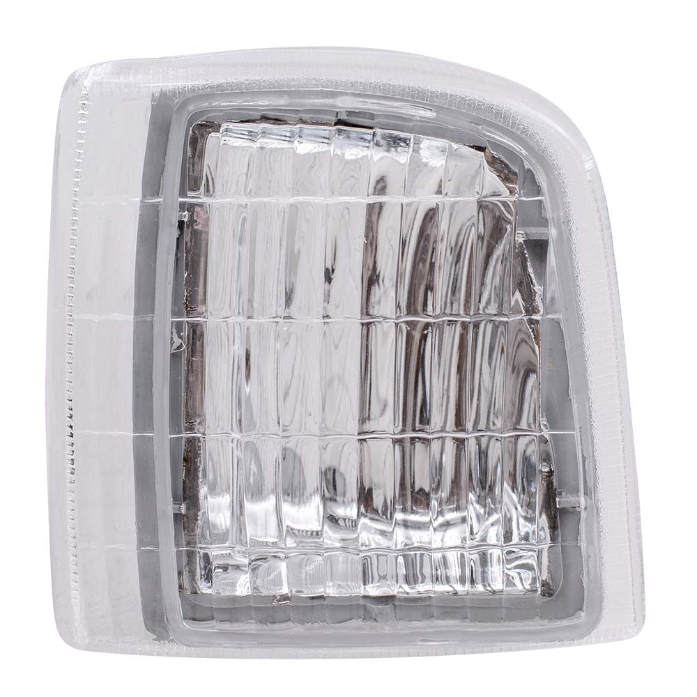 Brock Replacement Driver And Passenger Set Park Signal Cornering Lights Compatible With 1995-2005 Astro Safari Van 16524075 1652