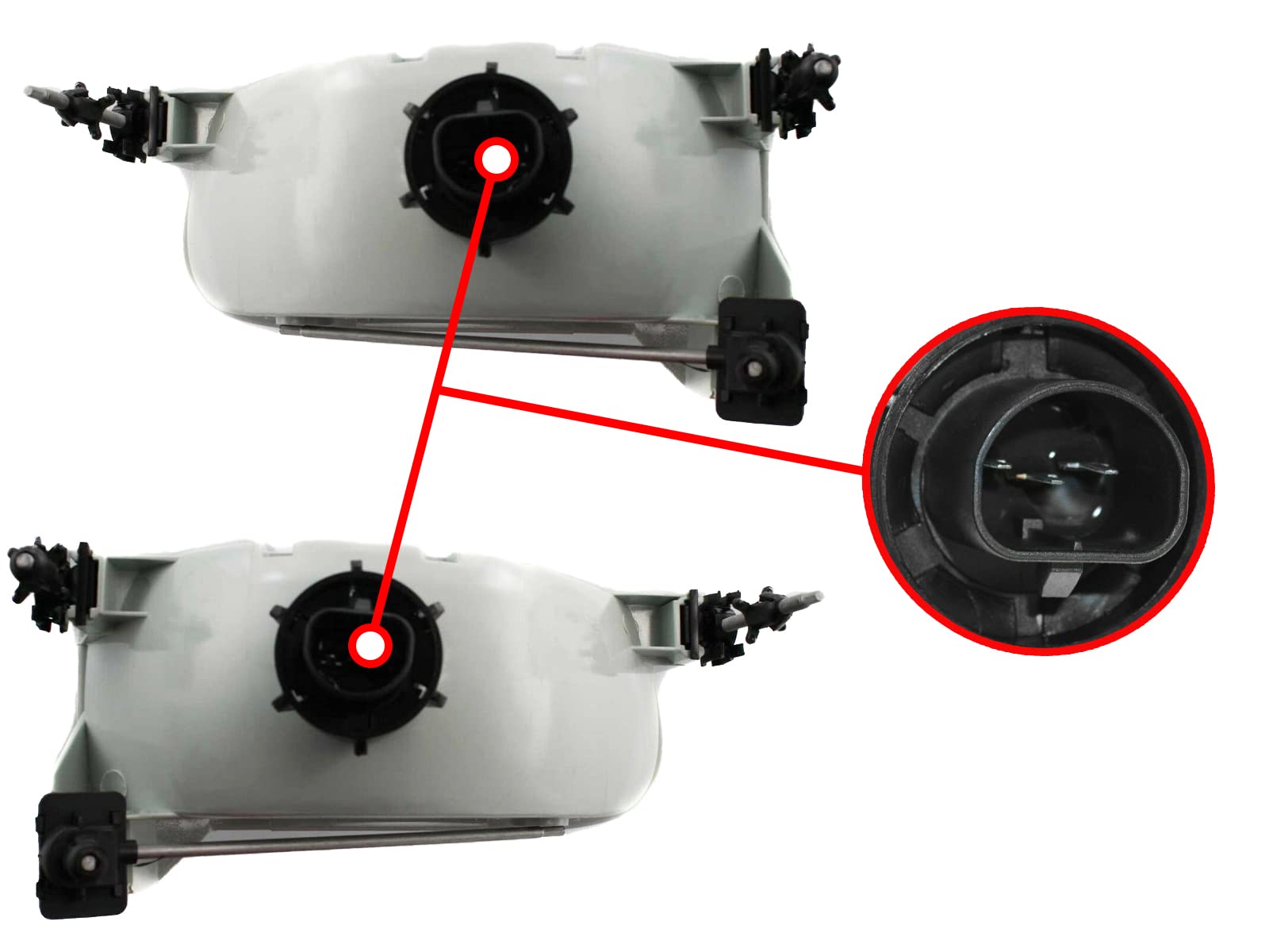 95 96 97 98 99 00 01 Ford Explorer Headlight Headlamp Composite Halogen Front Head Light Lamp Set Pair Left Driver And Right Passenger Side