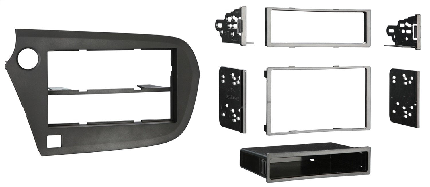Metra 99-7878B Single or Double DIN Installation Dash Kit for 2010 Honda Insight
