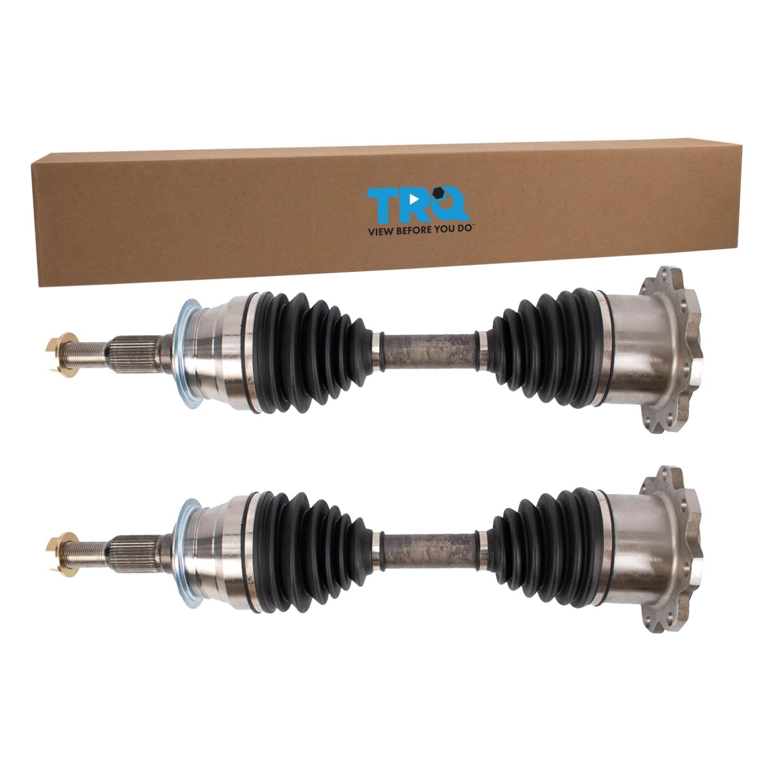 Trq Front Cv Axle Shaft Assembly Set Compatible With 2015-2020 Chevrolet Silverado 2500 Hd Silverado 3500 Hd Gmc Sierra 2500 Hd 