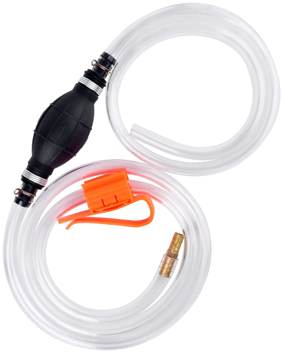 Katumo Siphon Pump, Upgraded 15Mm Enlarged Caliber Gasoline Siphon Hose Siphon Fuel Hand Pump For Gasoline, Oil, Diesel & Water