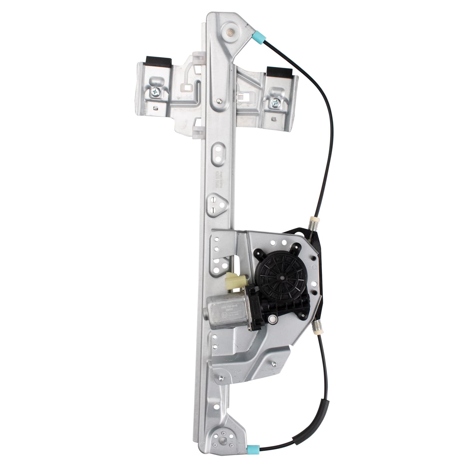 Trq Rear Left Power Window Regulator & Motor Assembly Drivers Side Compatible With 2000-2005 Cadillac Deville Gm1550119