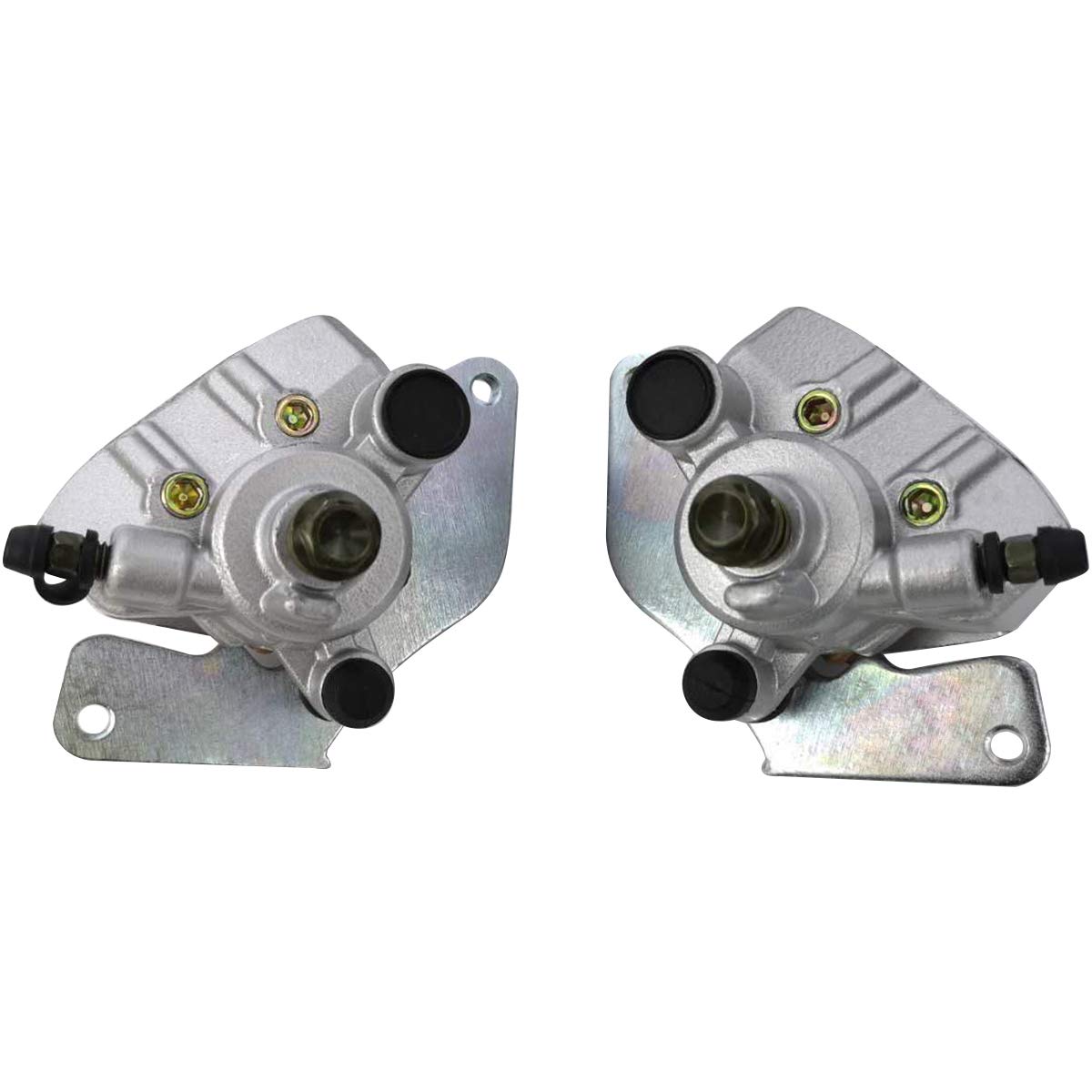 M MATI Front Left Right Brake Caliper Assembly for Honda TRX420 TRX500 Fourtrax Rancher Foreman Rubicon with Brake Pads 45150-HP