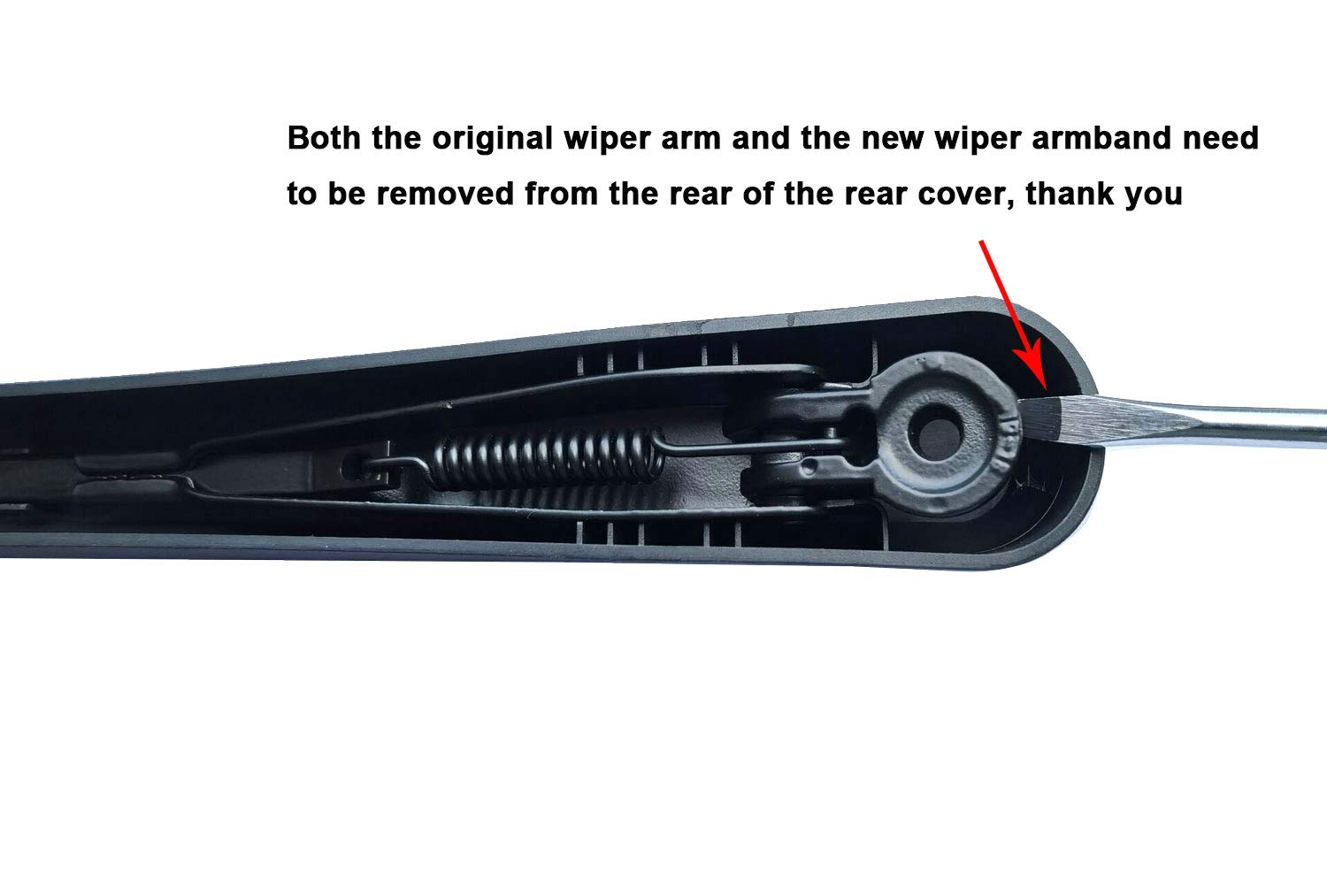 Factory Rear Window Wiper Arm Replacement For 2011-2017 Equinox Terrain Rear Wiper Arm, Blade Cover