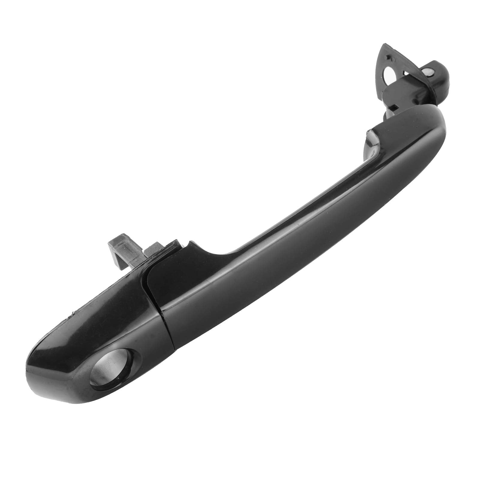 Npauto Exterior Front Left Driver Side Door Handle Replacement For Hyundai Accent 2006 2007 2008 2009 2010 2011, 80700, Black