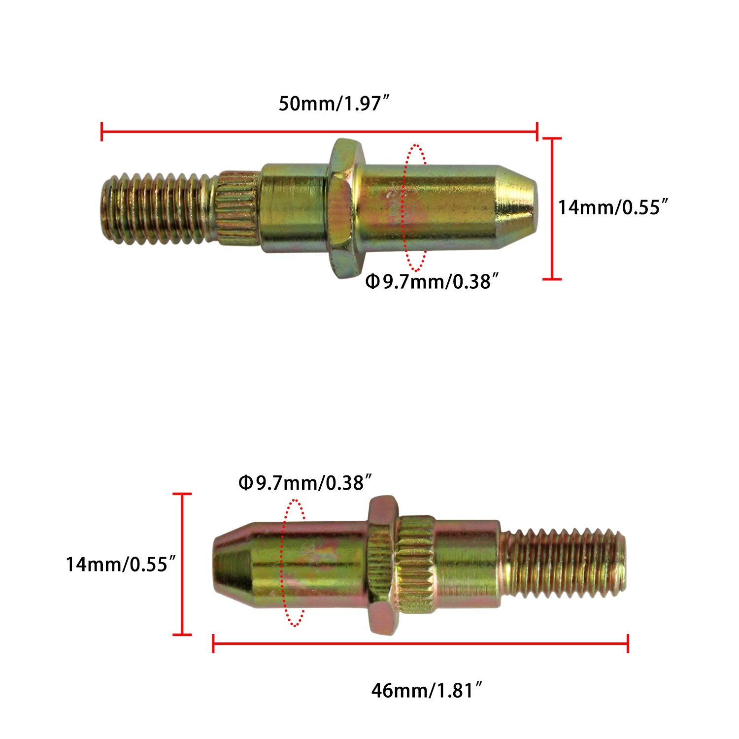 Ledaut Door Hinge Pin And Bushing Repair Kits For 1999-Up Gmc Sierra Silverado Chevy Truck Suv