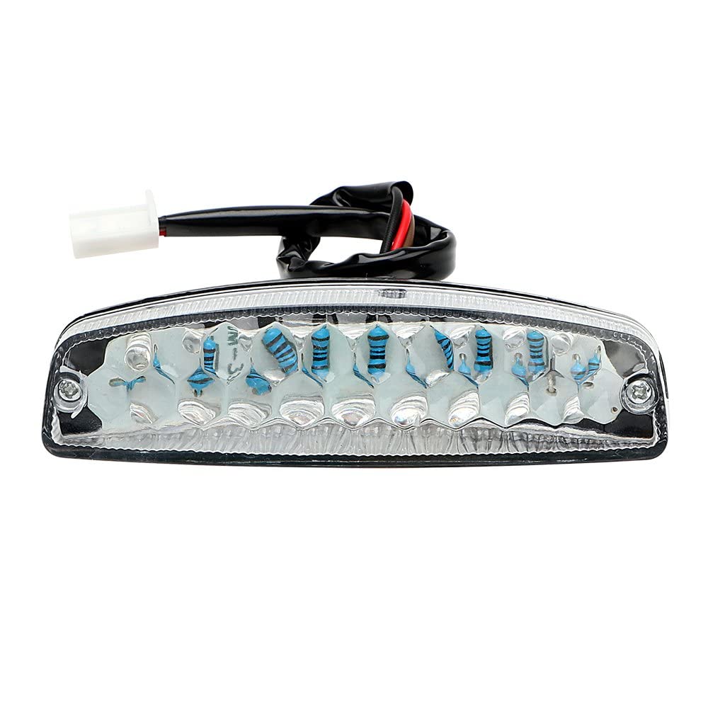 HERIS LED Rear Tail Brake Lights for 50cc 70 Cc 90cc 110cc 125cc 150cc Taotao SunL JCL Coolster Roketa Kazuma Chinese ATVs Quad 