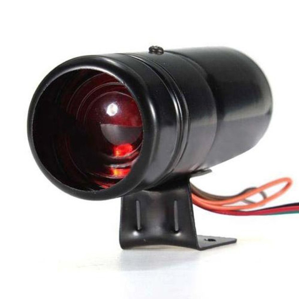 ESUPPORT Red Led Adjustable Tachometer Rpm Tacho Gauge Shift Light 1000-11000 Universal