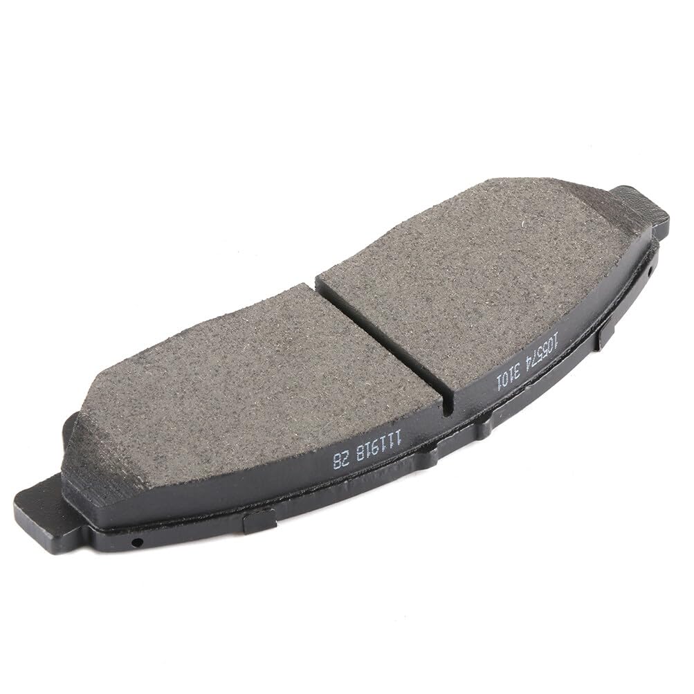 Eccpp D1378-8396 4Pcs Front Semi Metallic Disc Brake Pad Set Fit For Acura Mdx 2007-2019,For Acura Zdx 2010-2013,For Honda Pilot