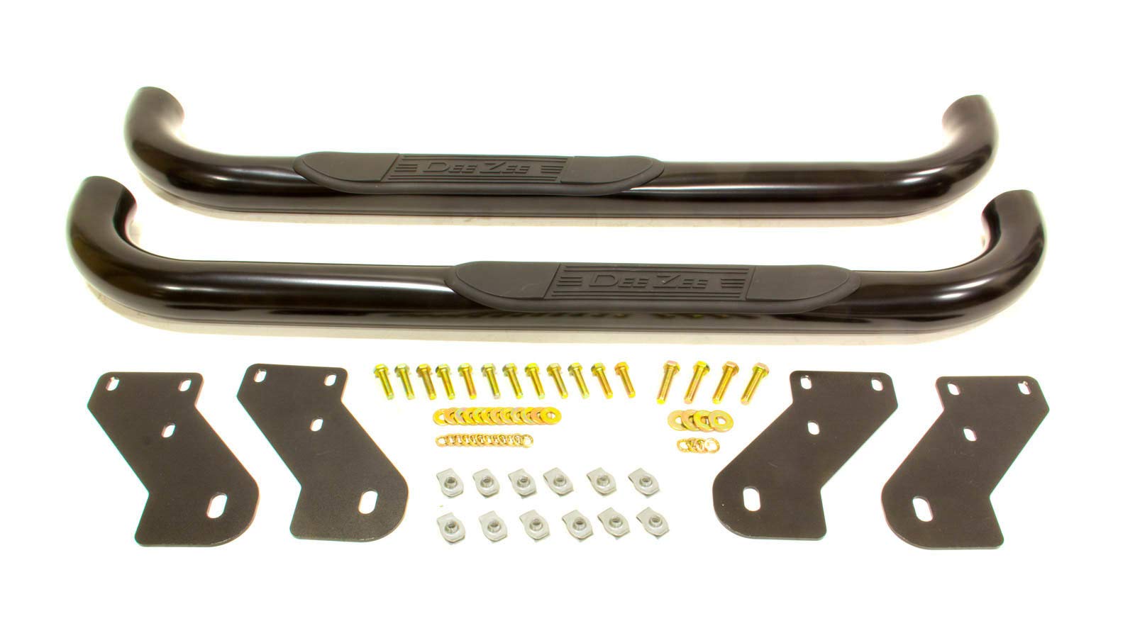 Dee Zee DZ370391 3 Round UltraBlack Nerf Steps