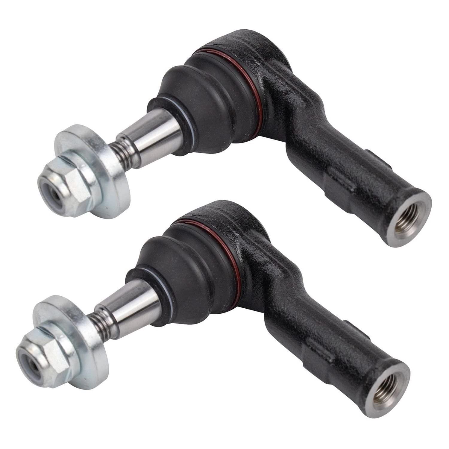 TRQ Front Outer Tie Rod Set Compatible with 2013-2015 Land Rover Range Rover 2014-2019 Range Rover Sport