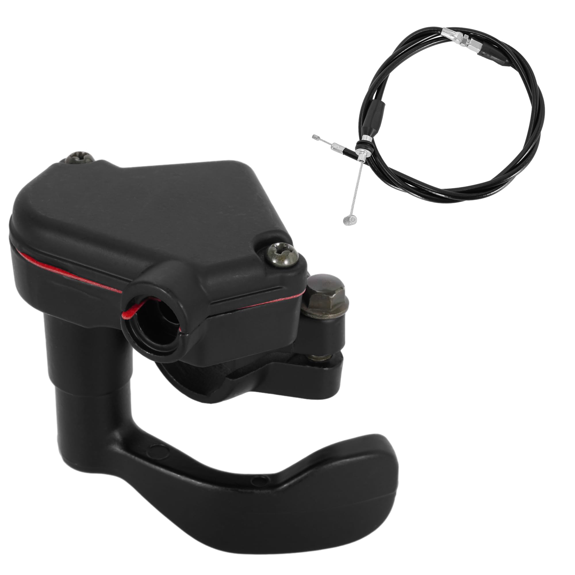 RUTU 7/8'' 22mm Thumb Throttle Cable Accelerator Handle Assembly for 50cc 70cc 90cc 110cc 125cc 250cc 4 Wheeler ATV Quad Go Kart