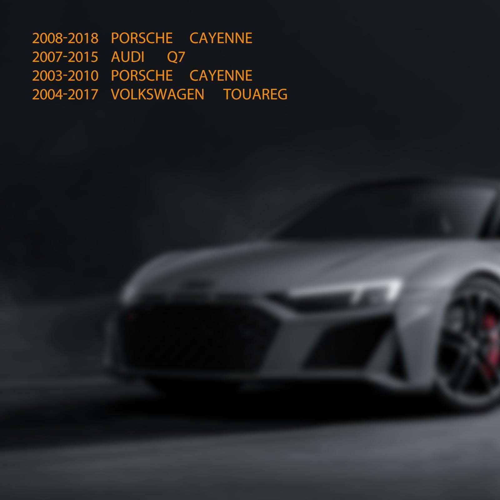 Xcpmc Zinc Nickel Alloy Rear Sway Stabilizer Bar End Link 2 Pcs Left & Right|Replacement For Q7 Cayenne Touareg|Replace Oe#: K80