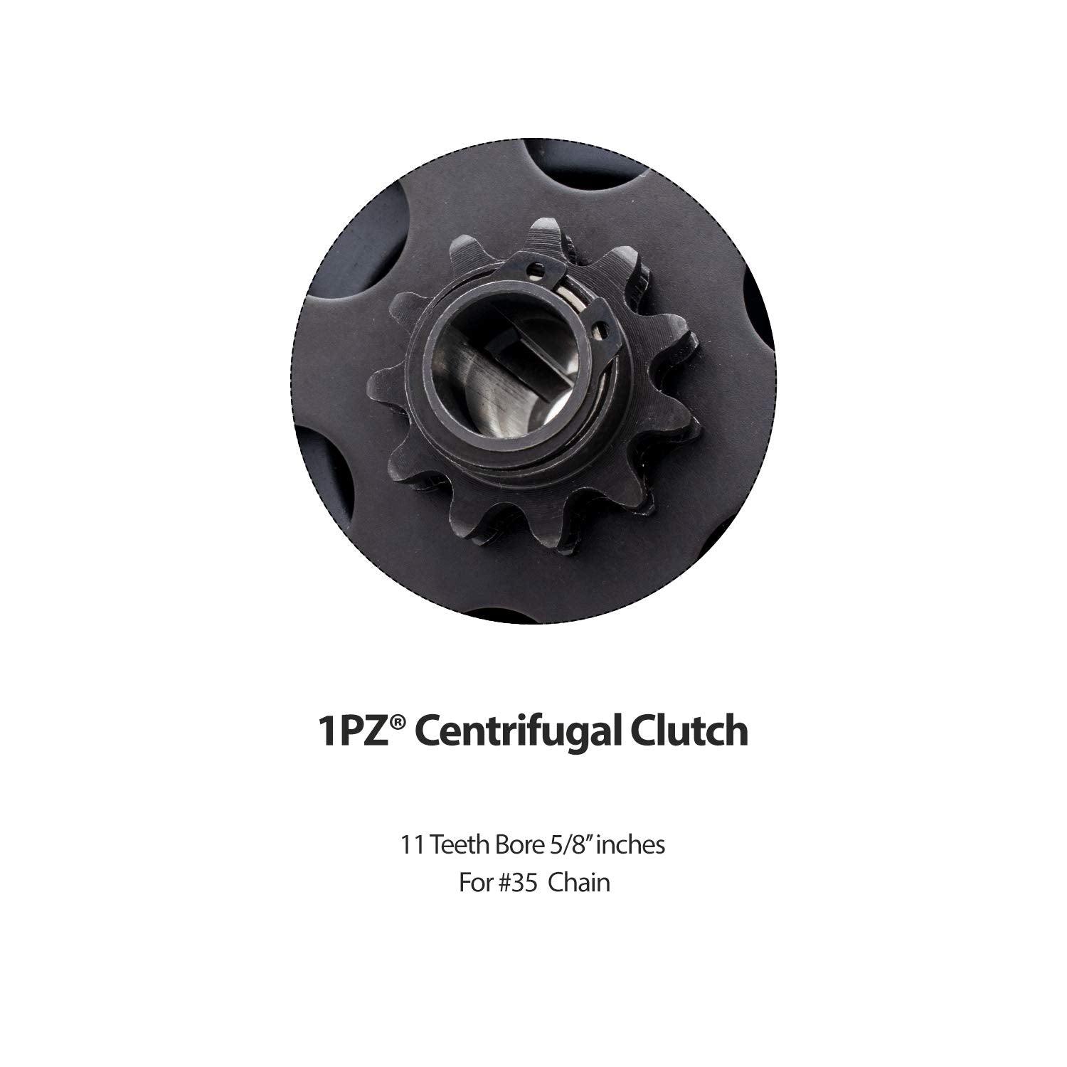 1Pz Ba5-11T Centrifugal Clutch 5/8'' Bore #35 Chain 11T Replacement For Baja Db30 Motovox Mbx10 Mbx11 Camp Go Kart Mini Bike Eng