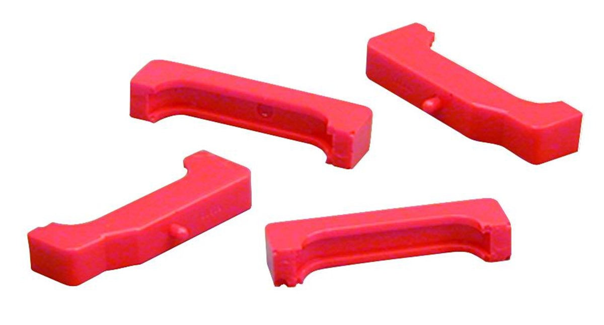 PROTHANE 7-1711 Red Urethane GM Style Small Block Engined Radiator Isolators